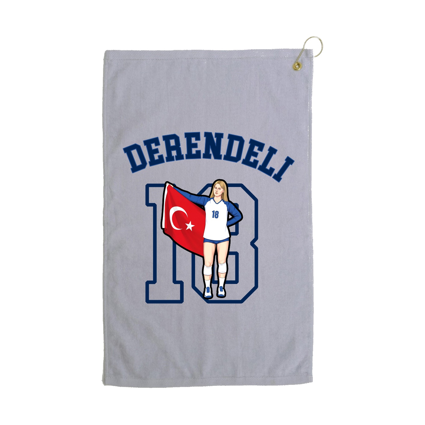 Golf Towel — Shirsey Arch in Grey