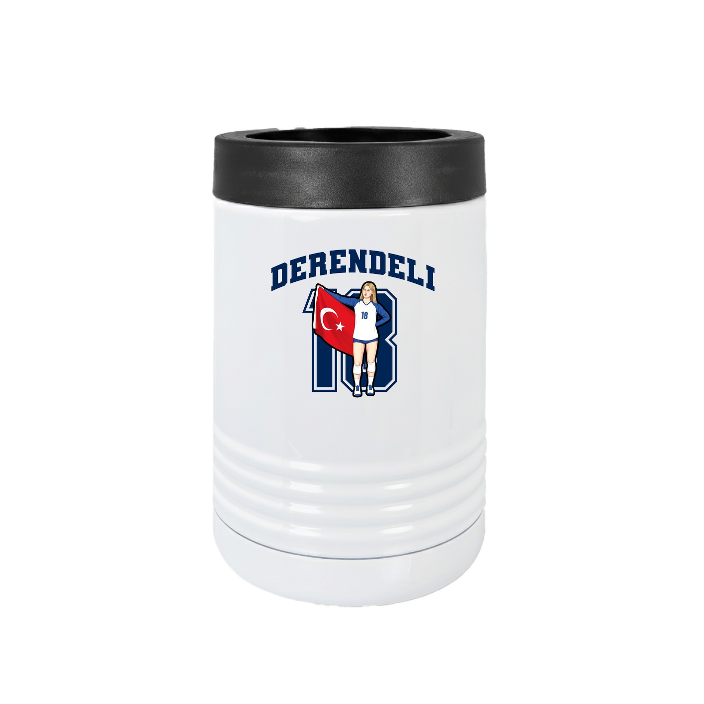 Beverage Holder — Number in White