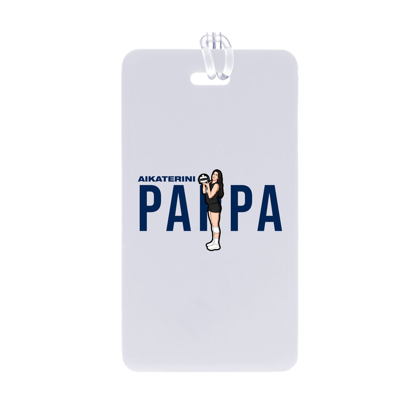 Bag Tag — Player Name in Classic