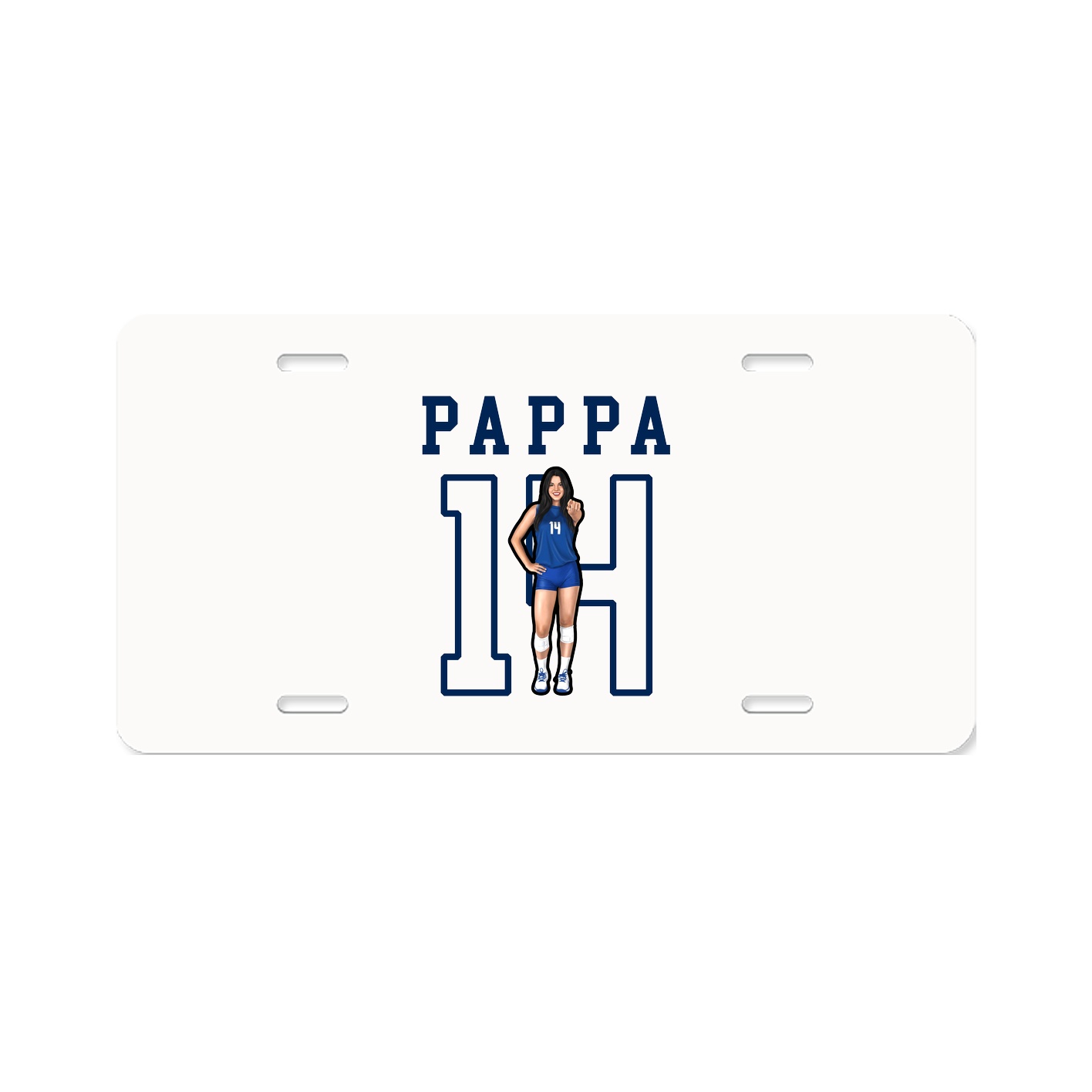 License Plate — Shirsey in Classic