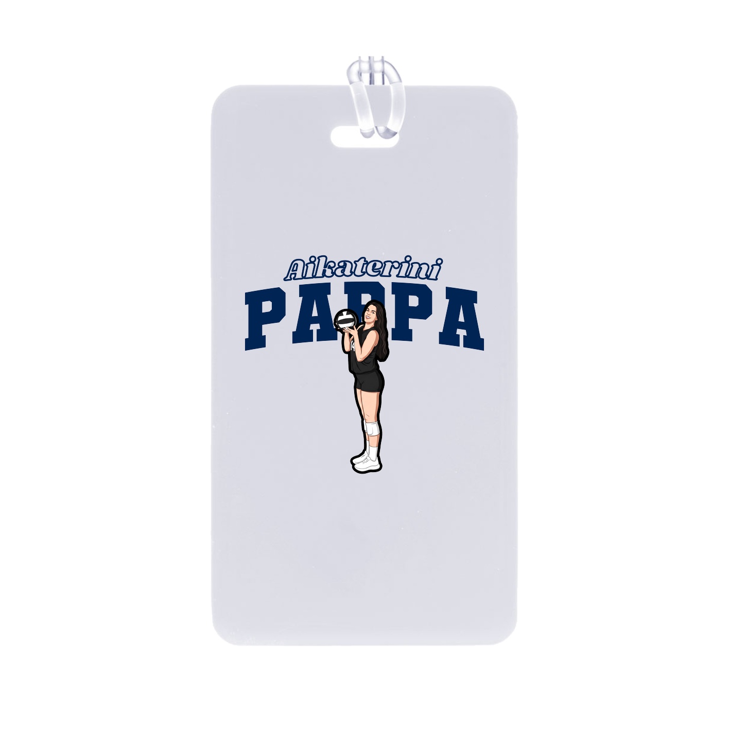 Bag Tag — Name Arch in Classic