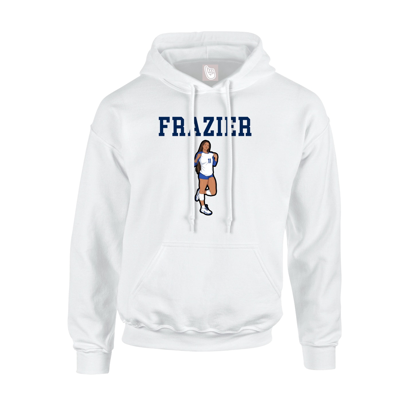 Youth Hoodie — Shirsey in White