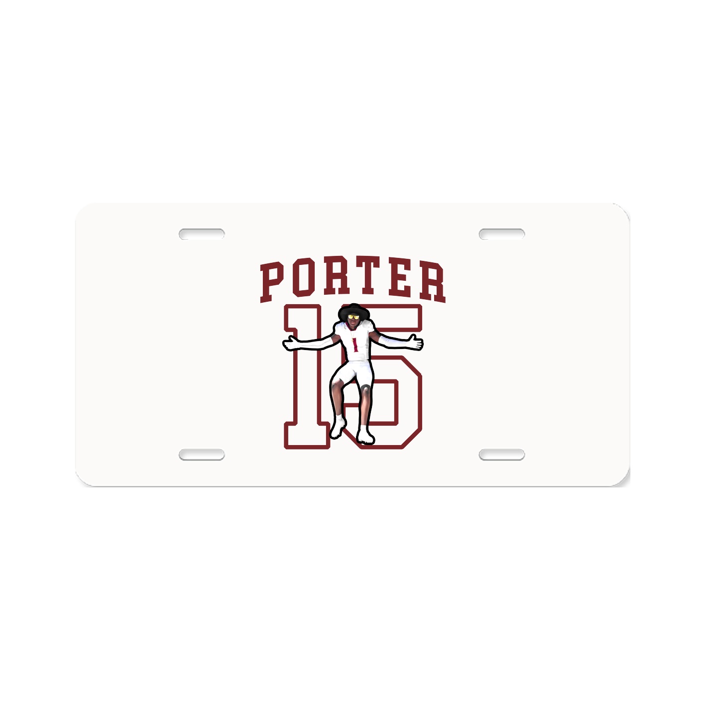 License Plate — Shirsey in Classic
