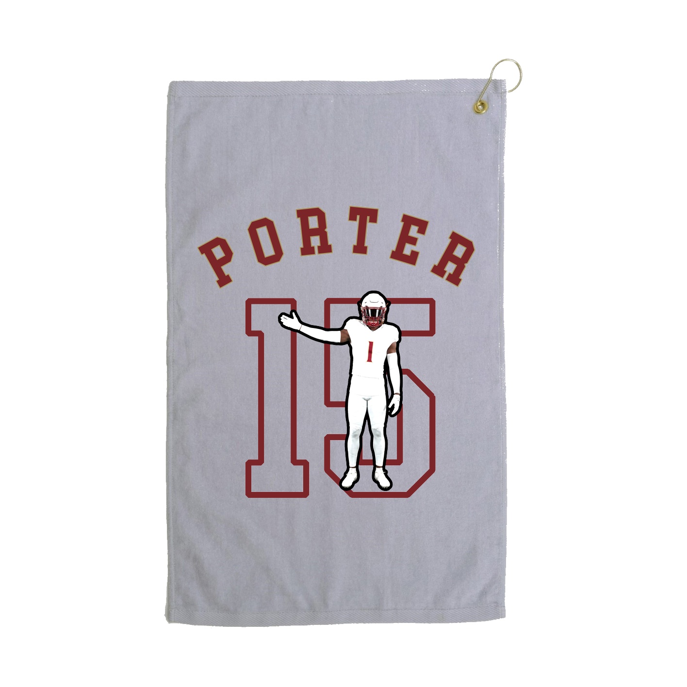 Golf Towel — Shirsey Arch in Grey