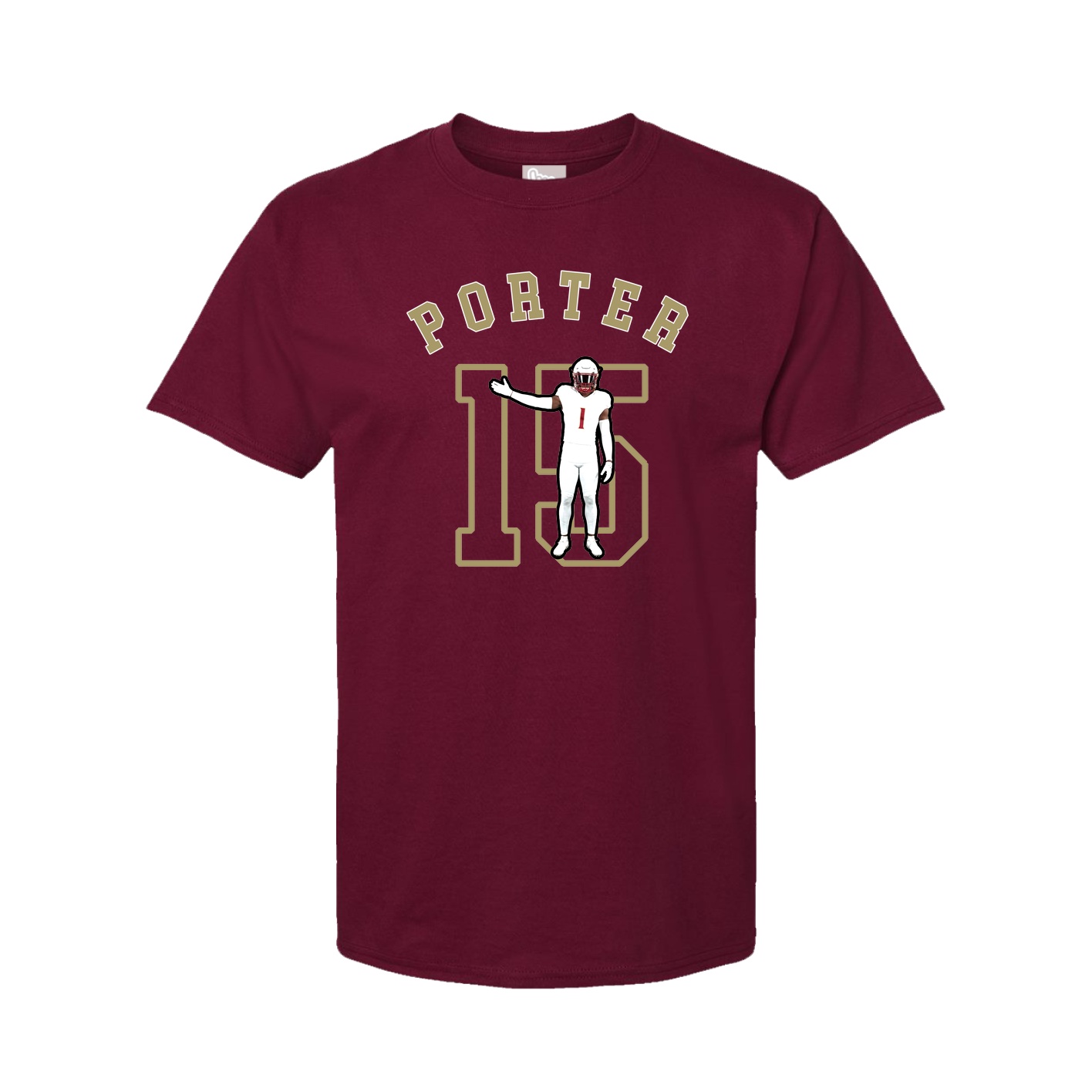 Youth Tee — Shirsey Arch in Cardinal