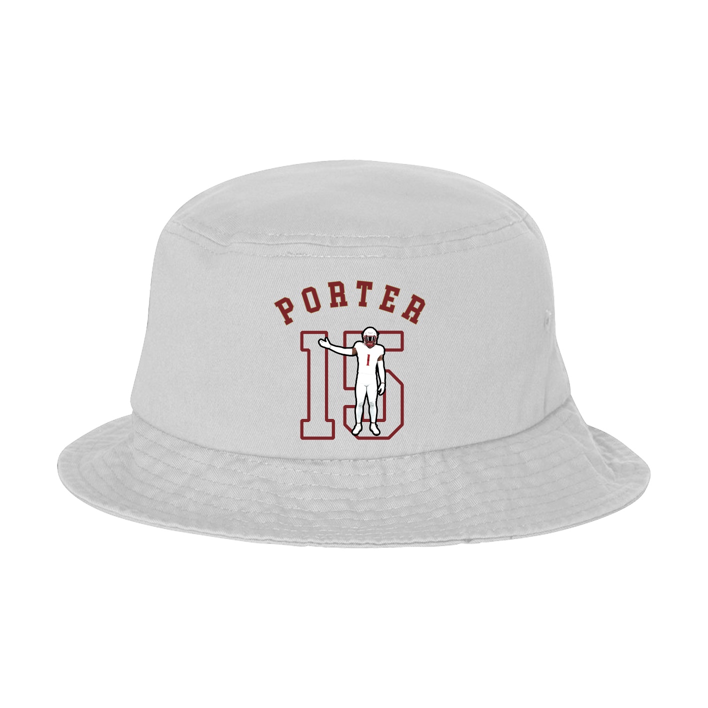 Bucket Cap — Shirsey Arch in White