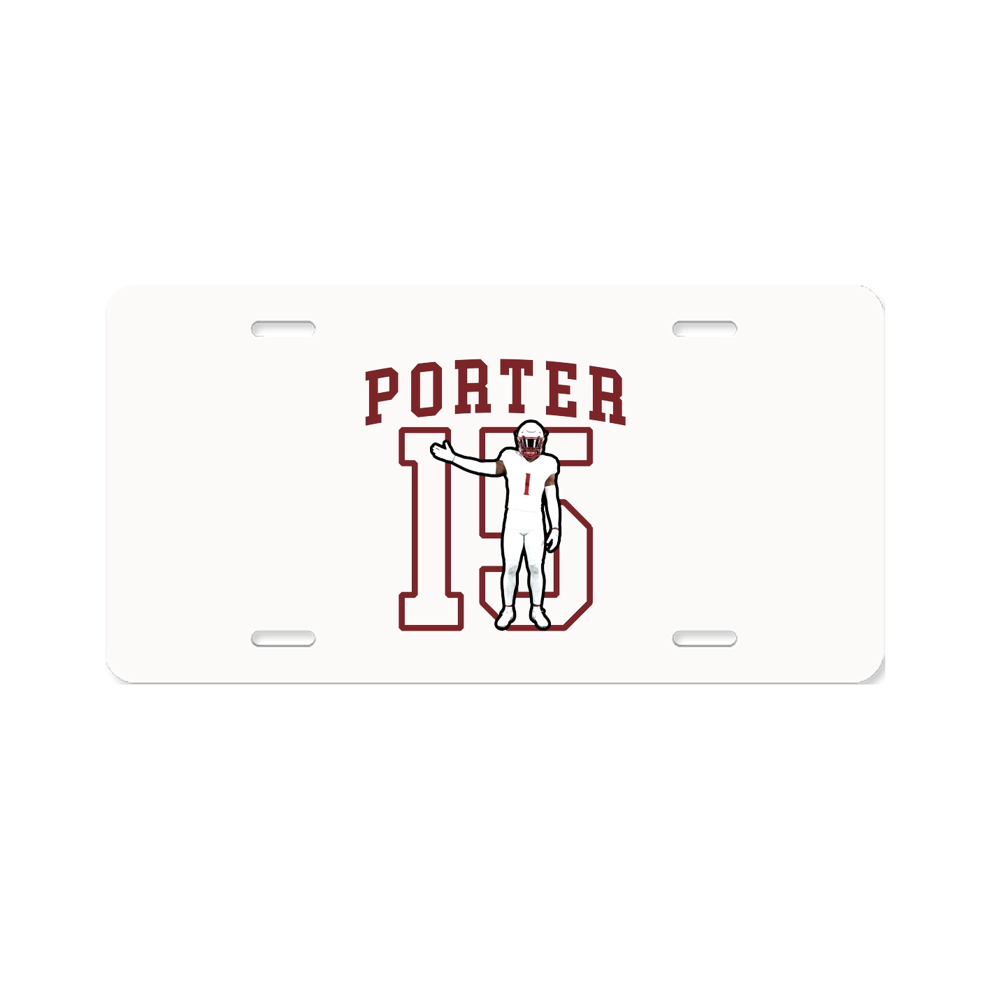 License Plate — Shirsey in Classic