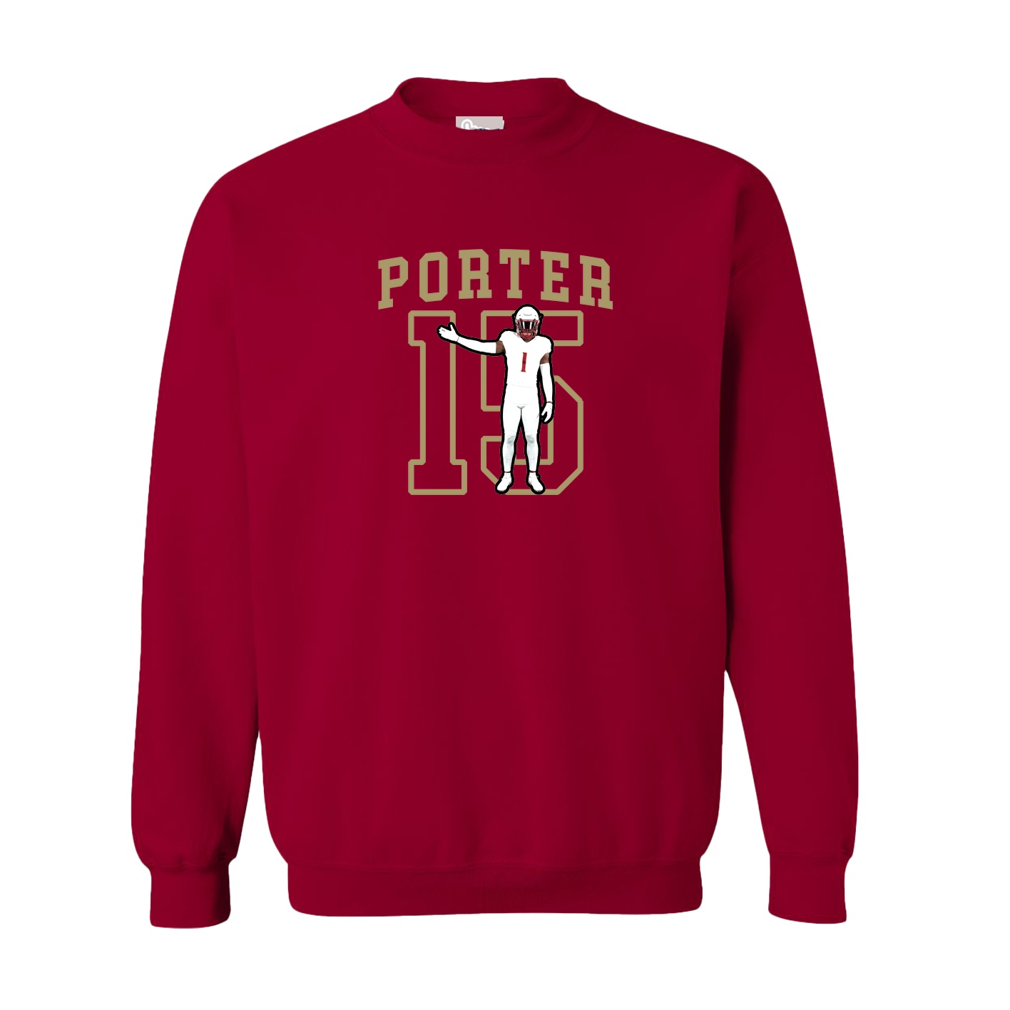 Fleece Crew — Shirsey in Cardinal