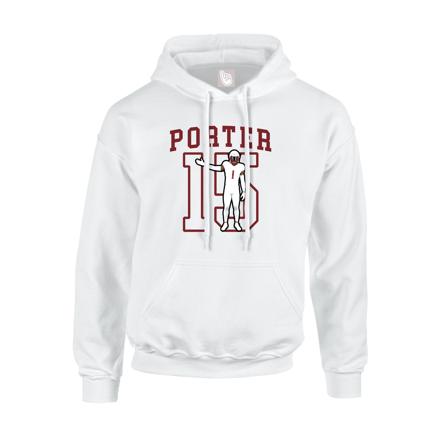 Youth Hoodie — Shirsey in White