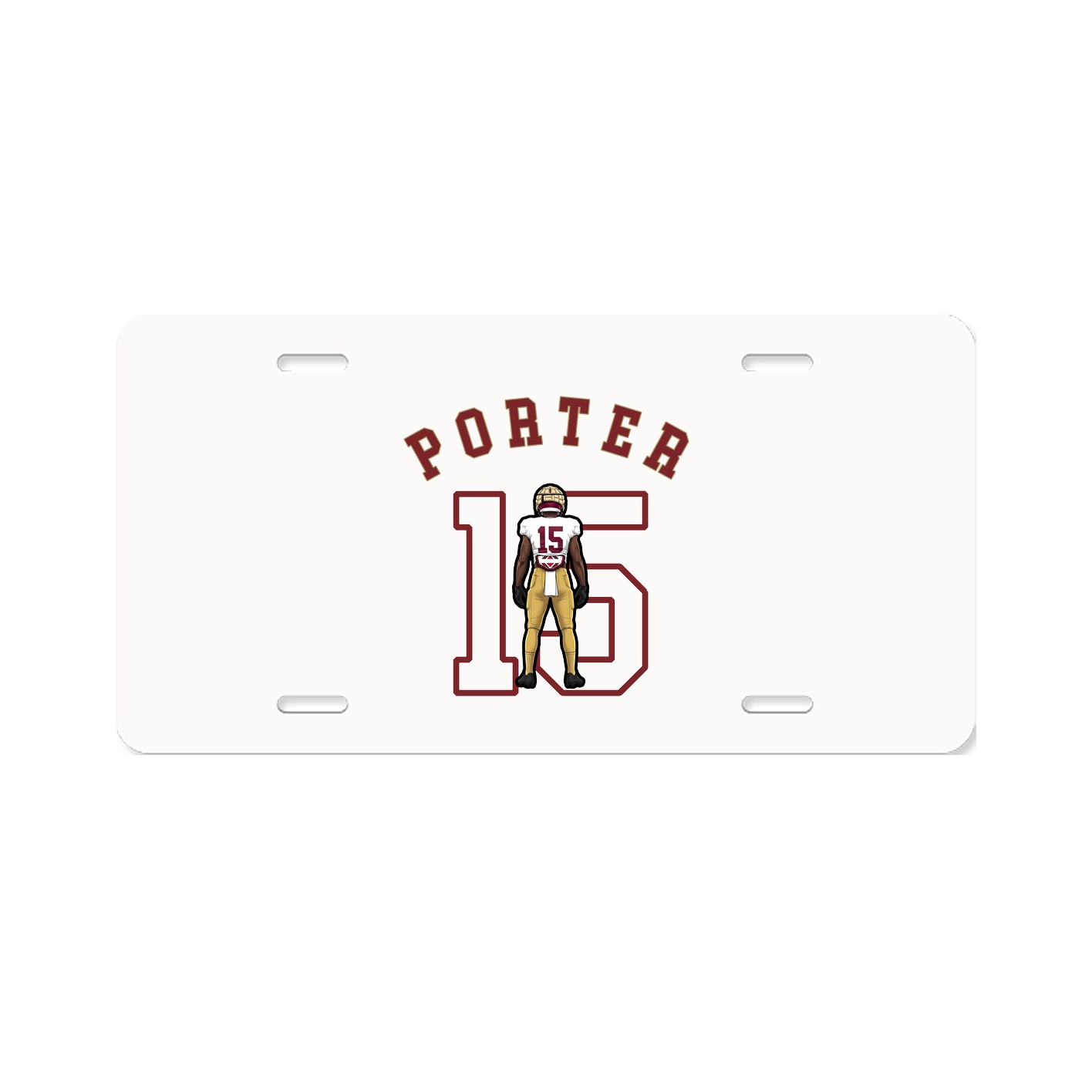License Plate — Shirsey Arch in Classic