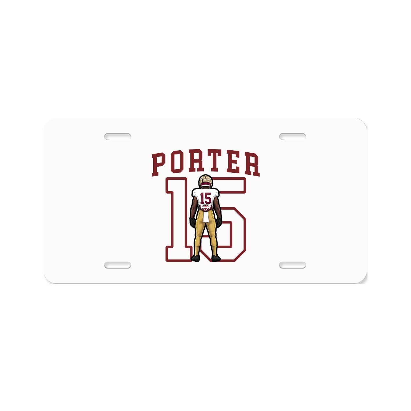 License Plate — Shirsey in Classic