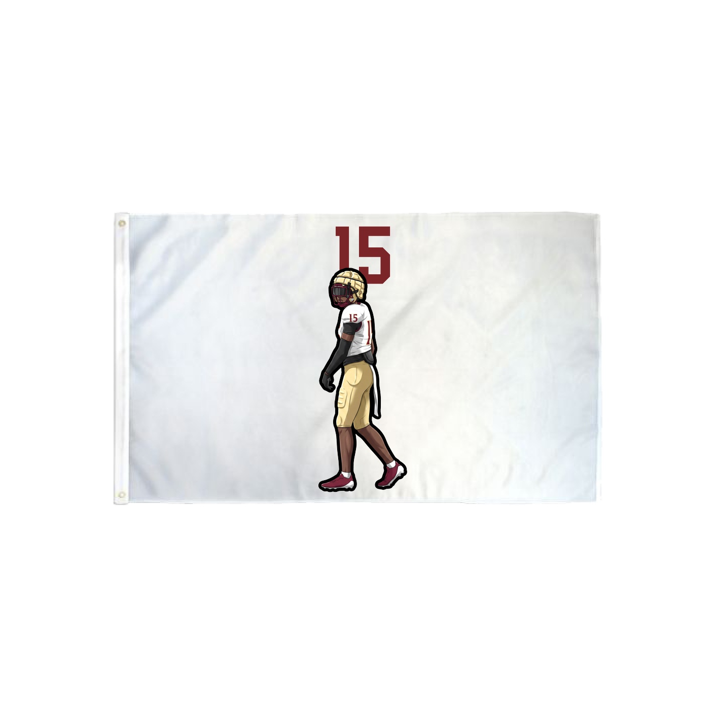 3x5 Flag — Number Top in Classic
