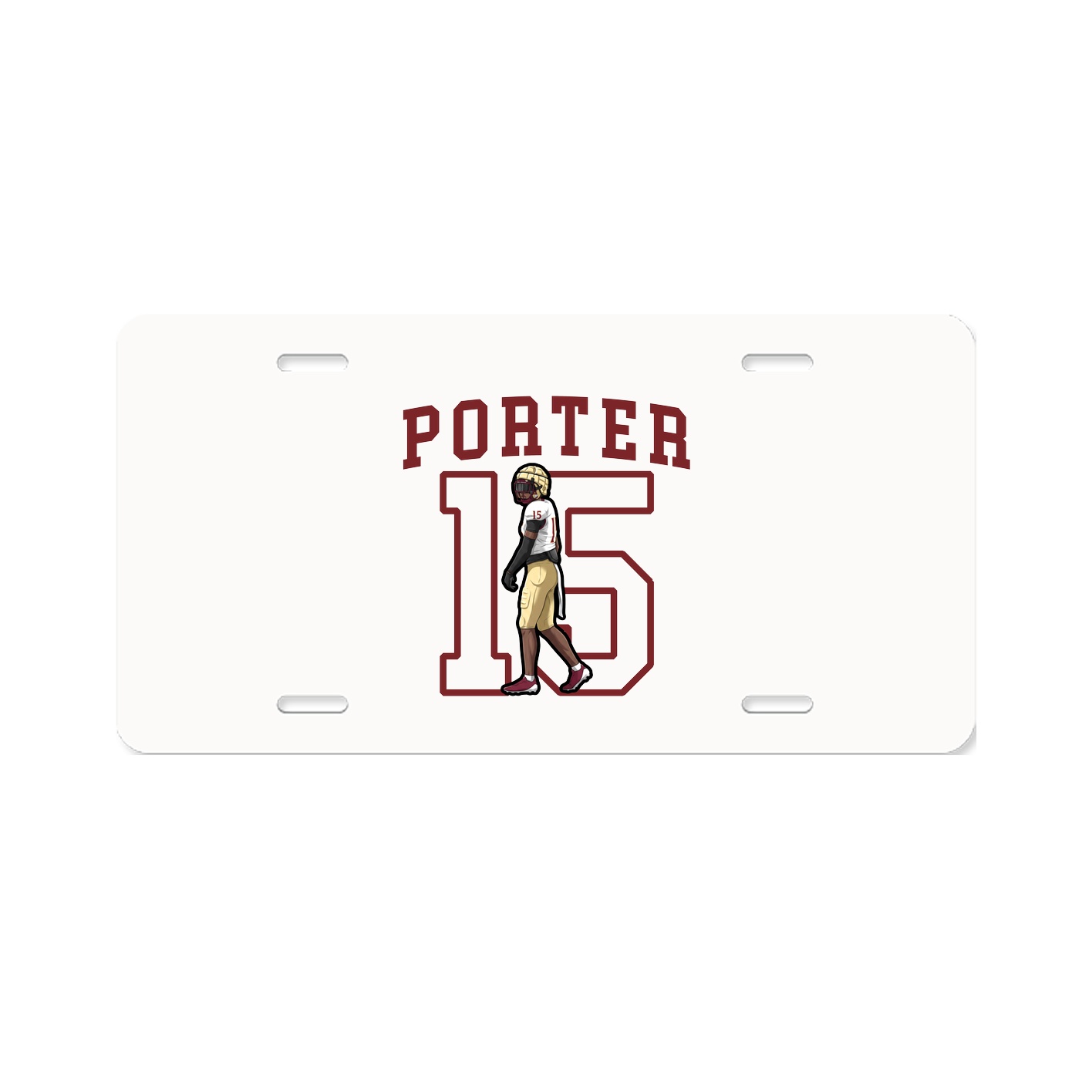 Aluminum License Plate