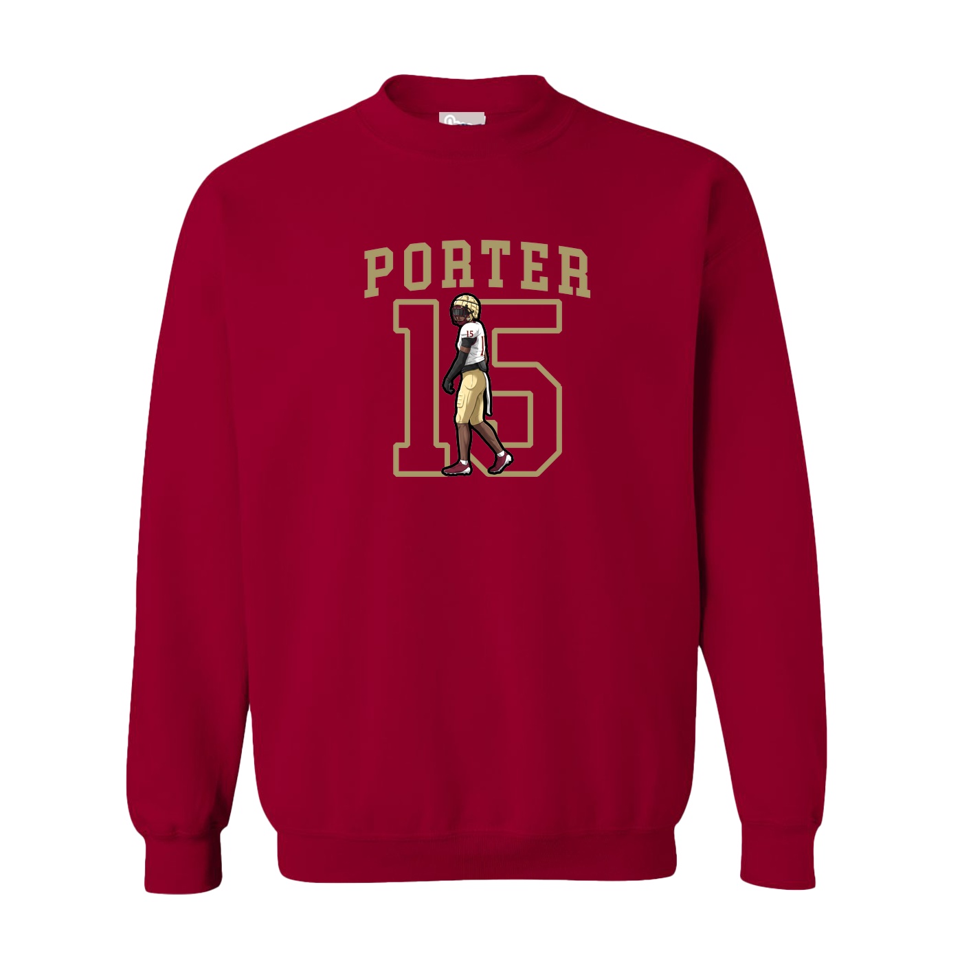Fleece Crew — Shirsey in Cardinal
