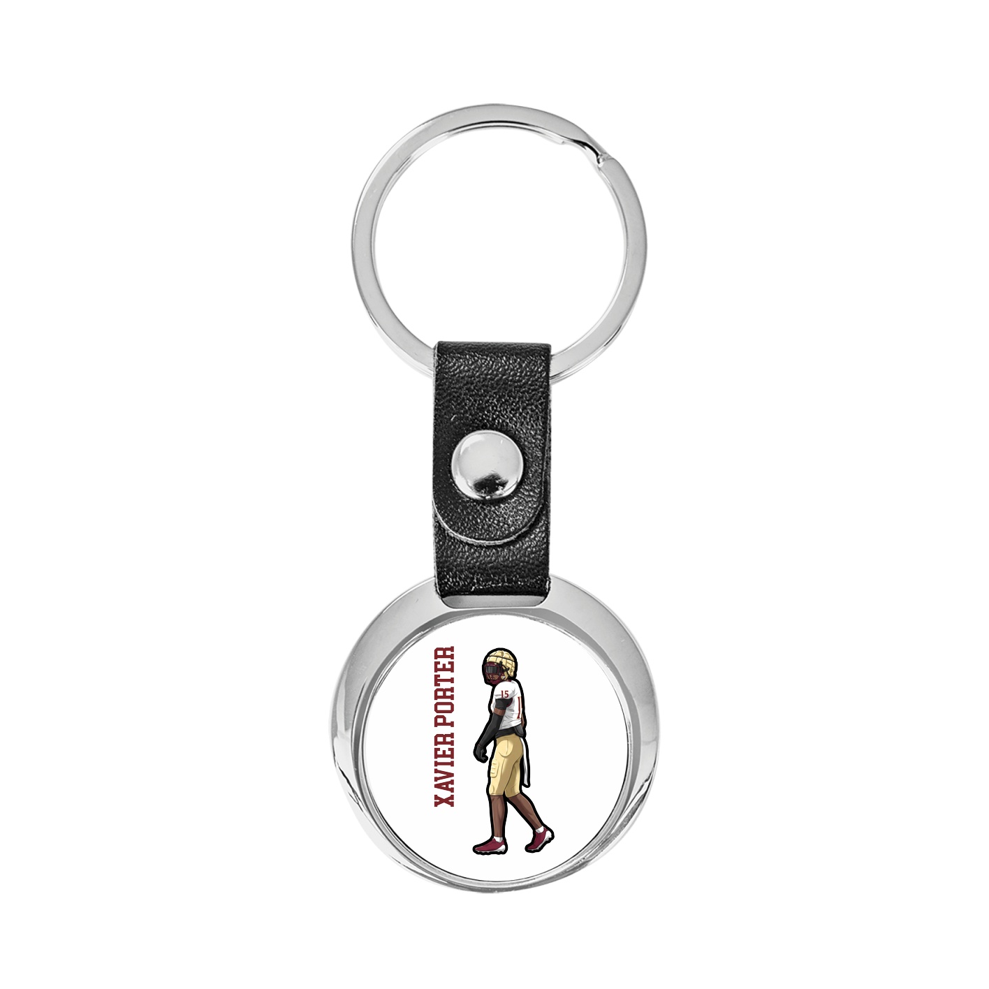 Key Chain — Name Vertical in Classic
