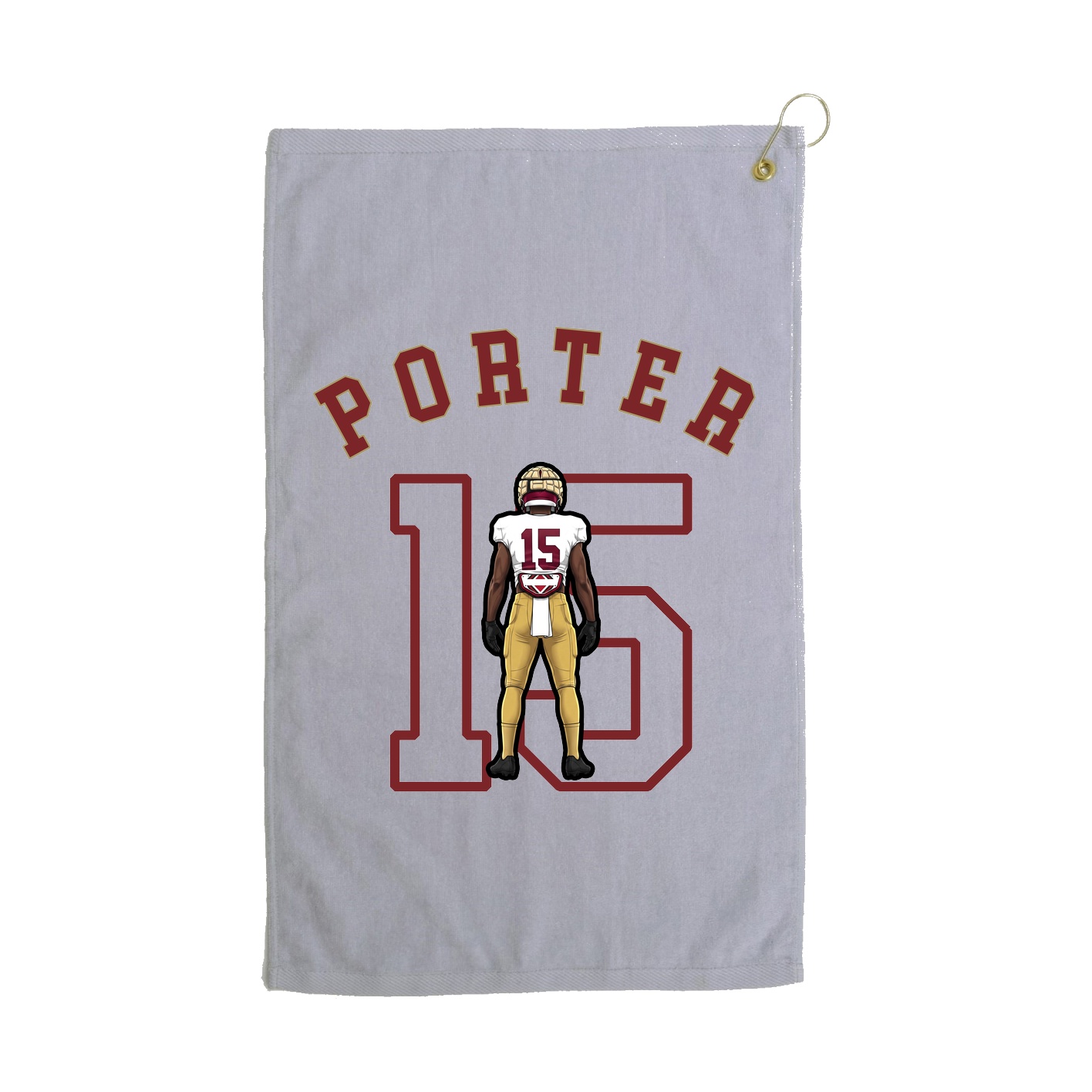 Terry Velour Golf Towel