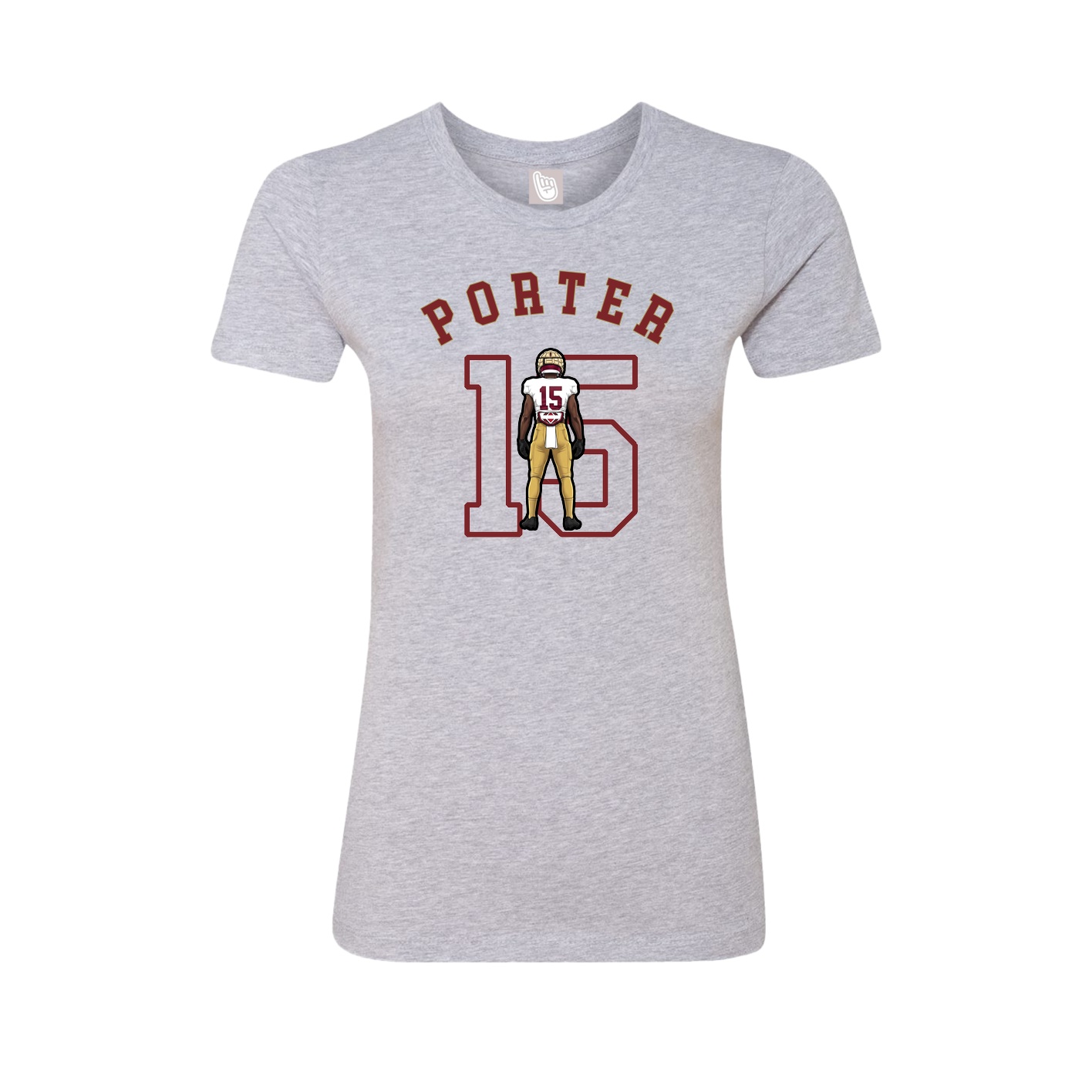 Womens Tee — Shirsey Arch in Grey