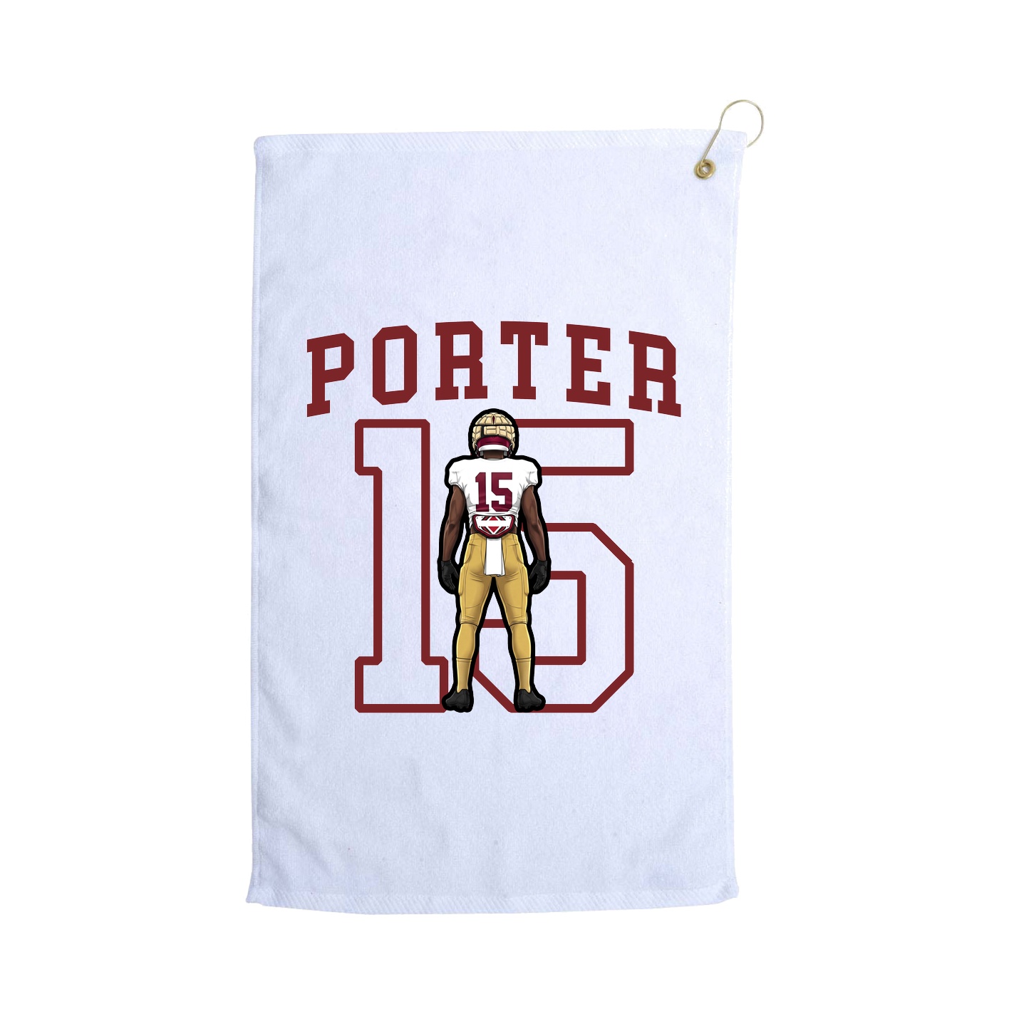Golf Towel — Shirsey in White