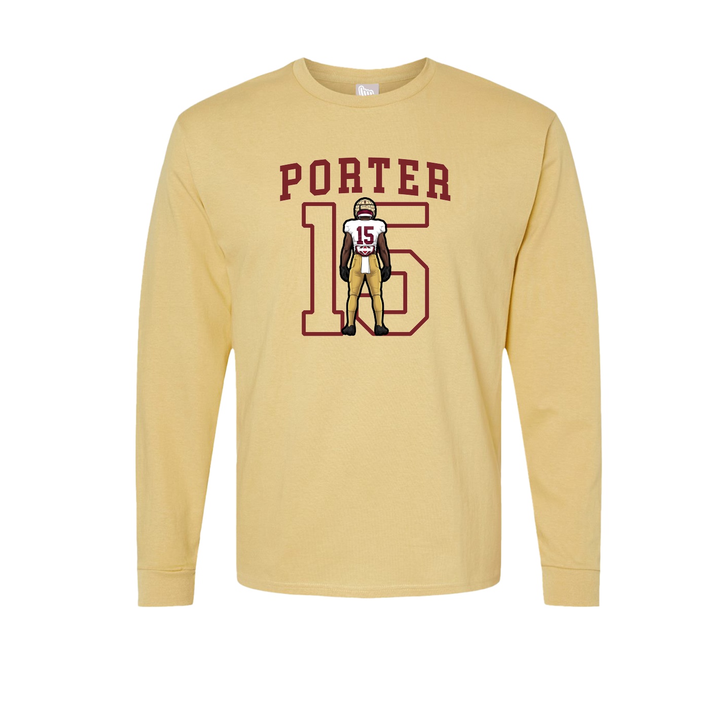 Long Sleeve Tee — Shirsey in Vegas Gold