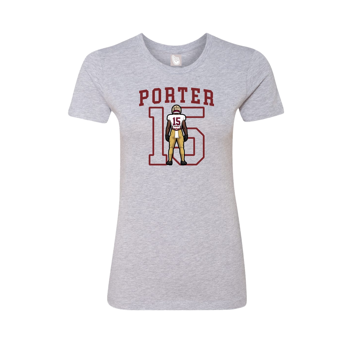 Womens Tee — Shirsey in Grey