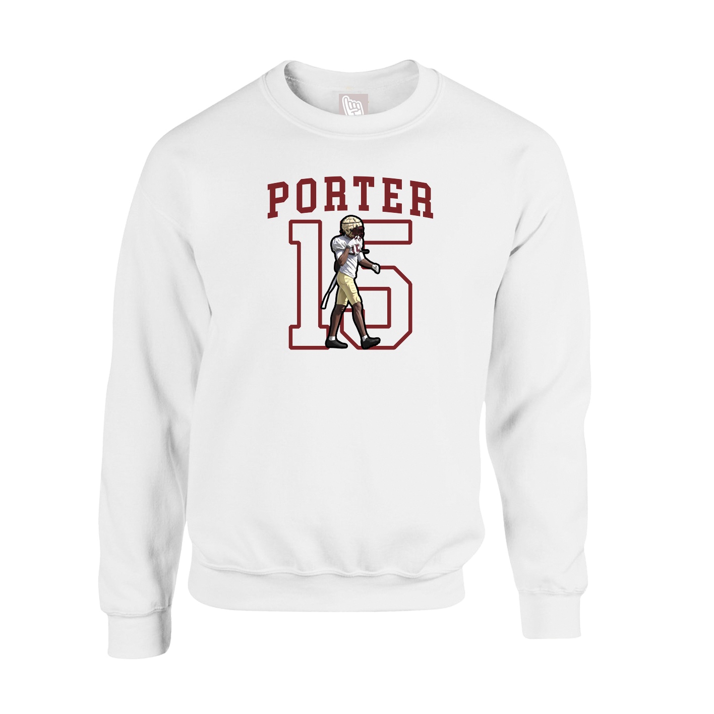 Fleece Crew — Shirsey in White