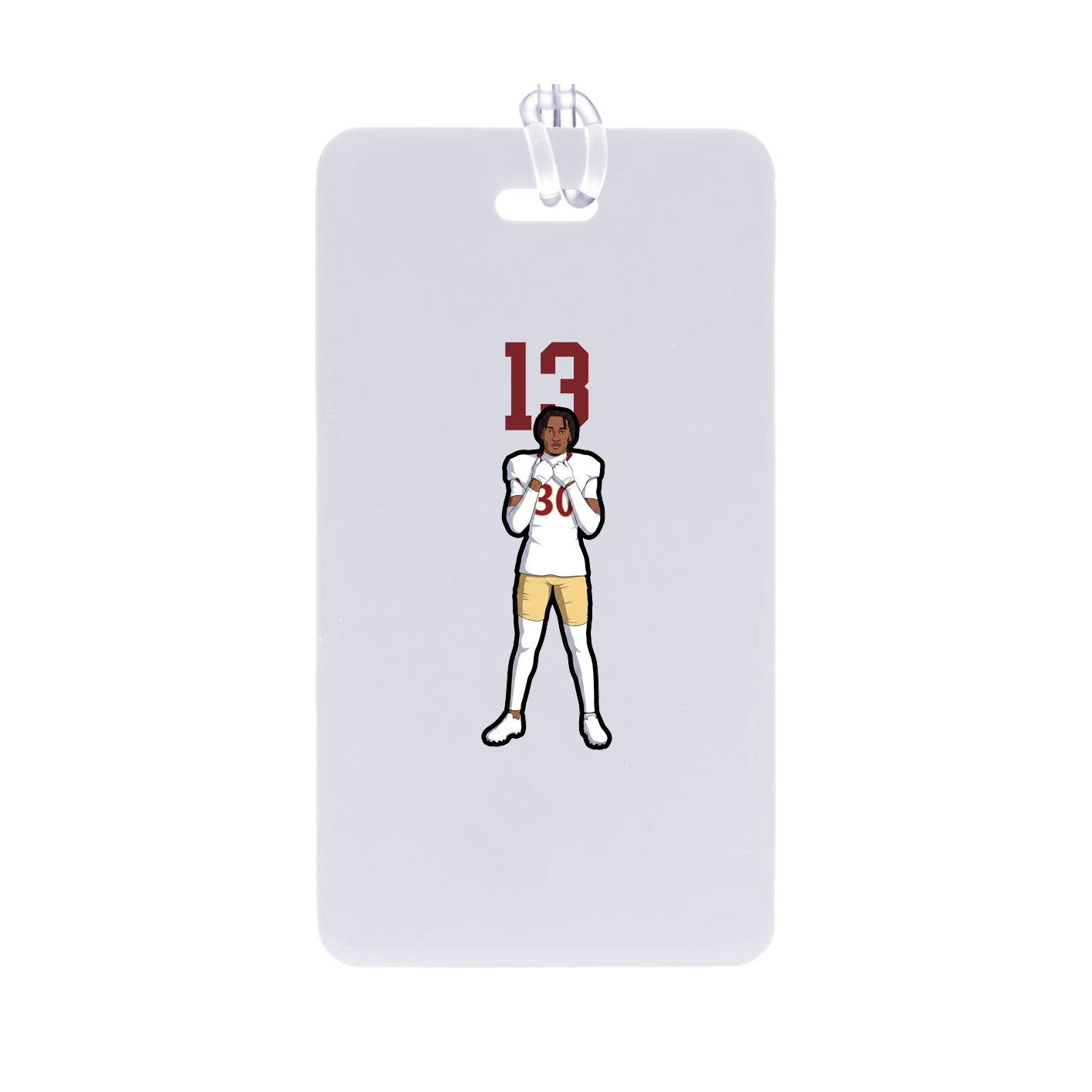 Bag Tag — Number Top in Classic