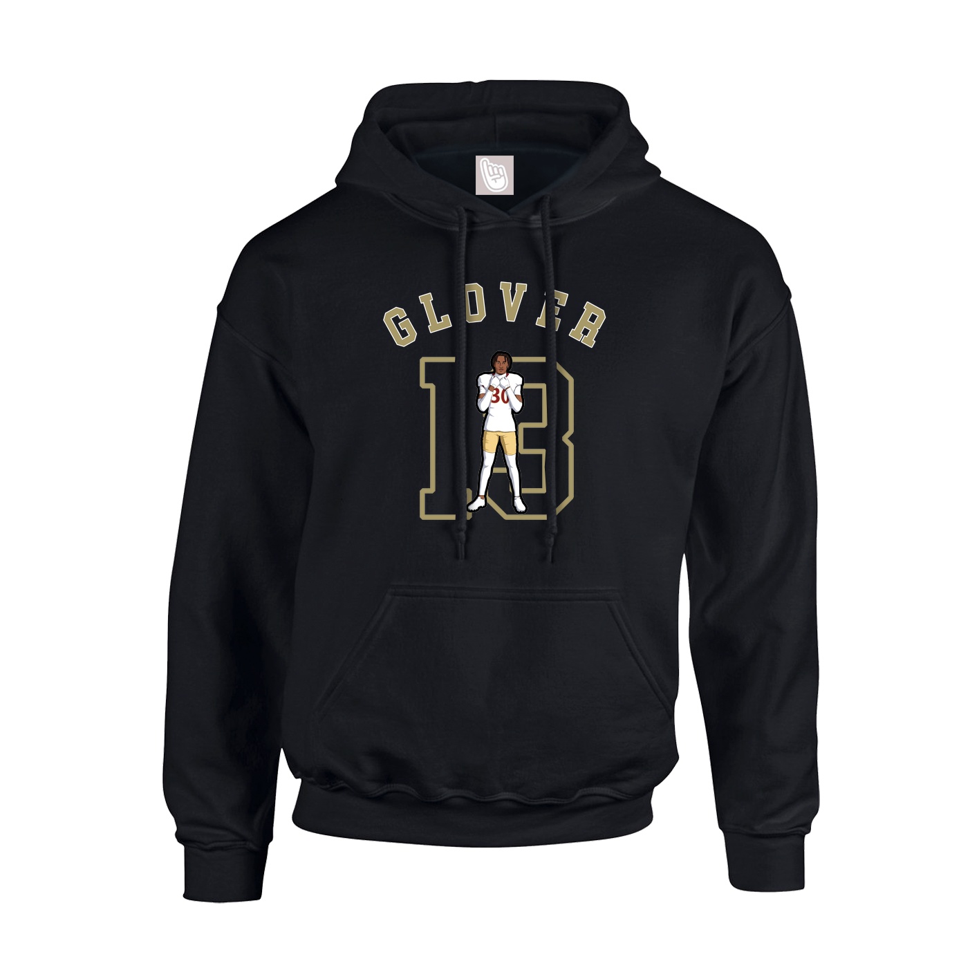 Youth Hoodie — Shirsey Arch in Black