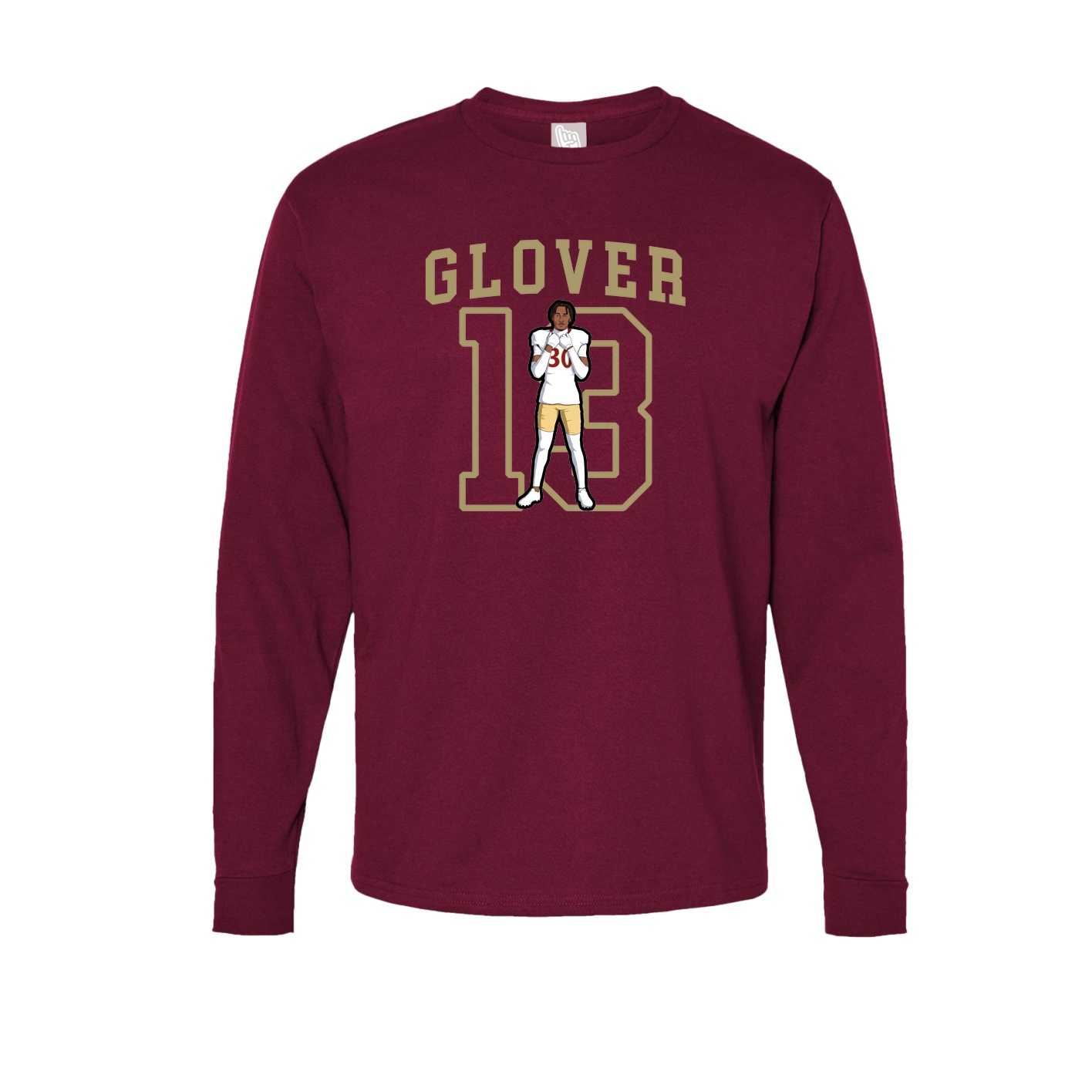 Long Sleeve Tee — Shirsey in Cardinal