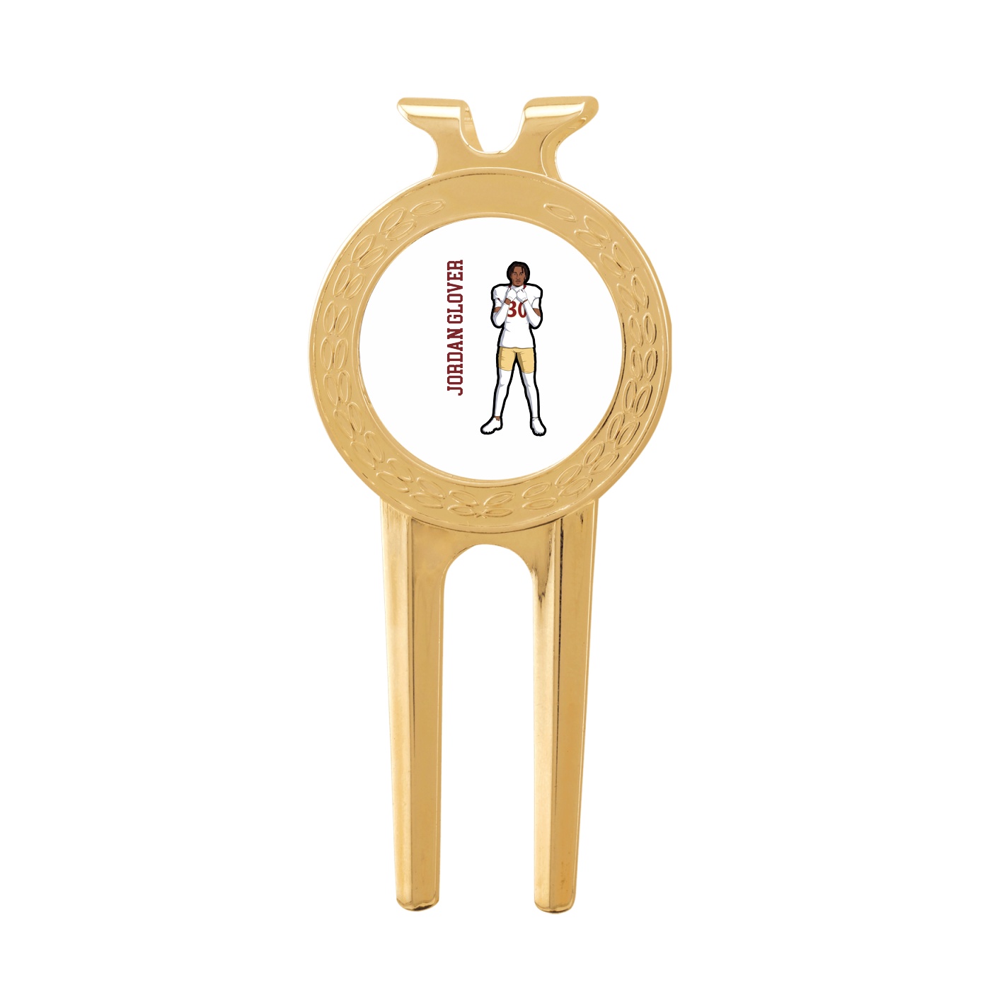 Divot Tool with Ball Marker — Name Vertical in Classic