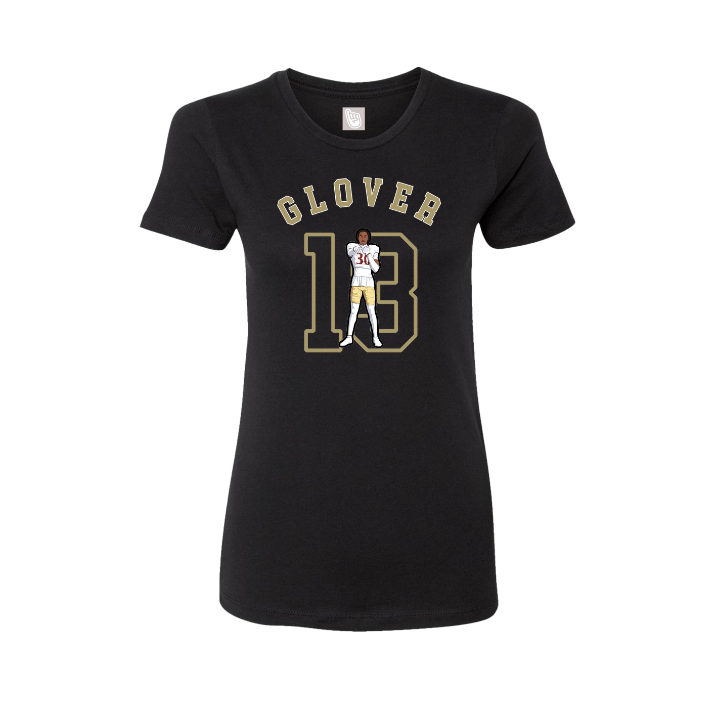 Womens Tee — Shirsey Arch in Black