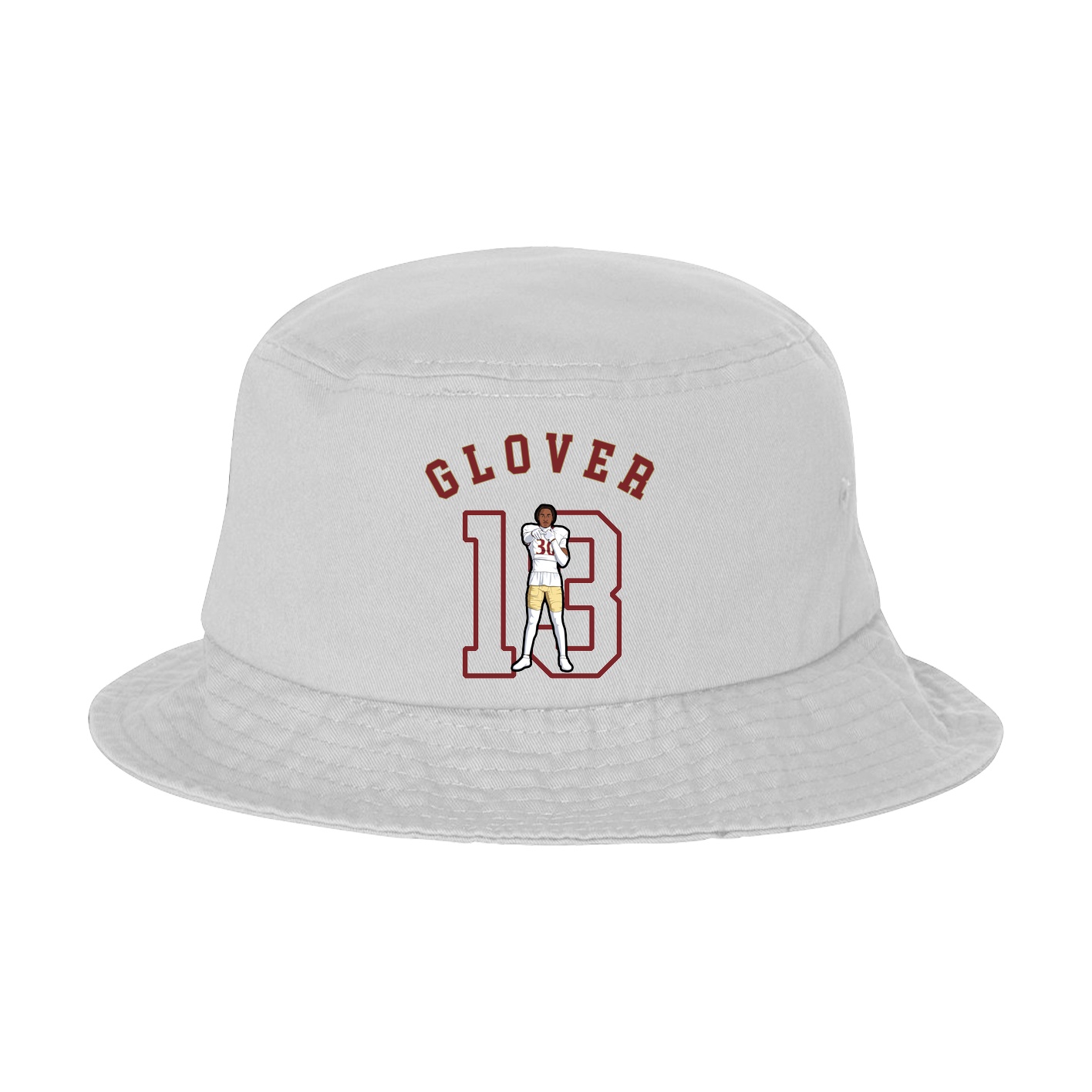 Bucket Cap — Shirsey Arch in White