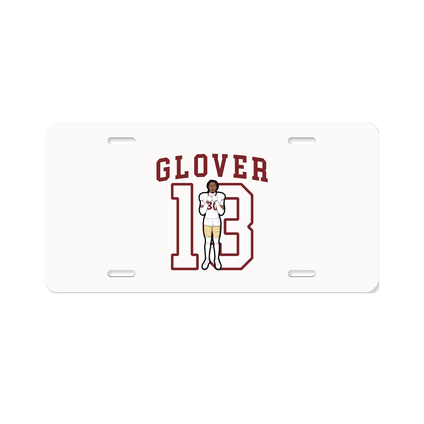 License Plate — Shirsey in Classic