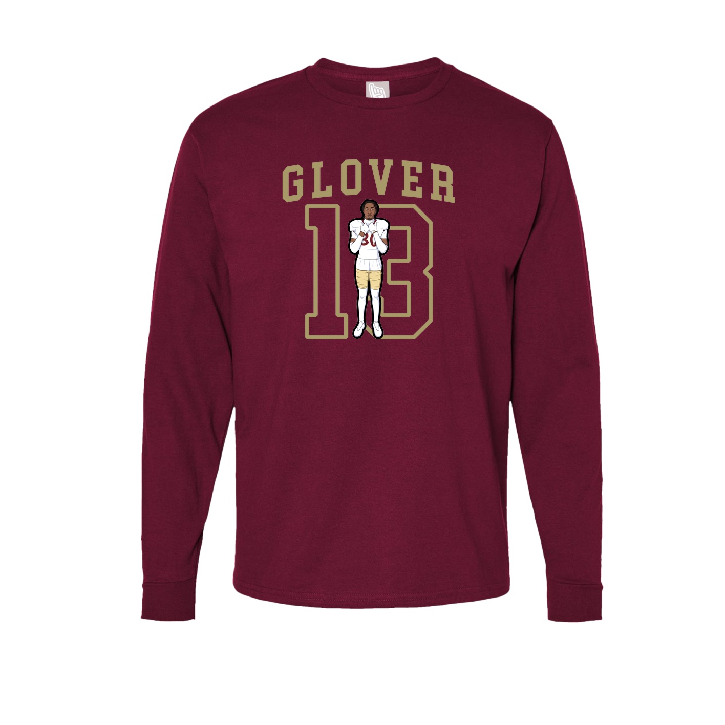 Long Sleeve Tee — Shirsey in Cardinal