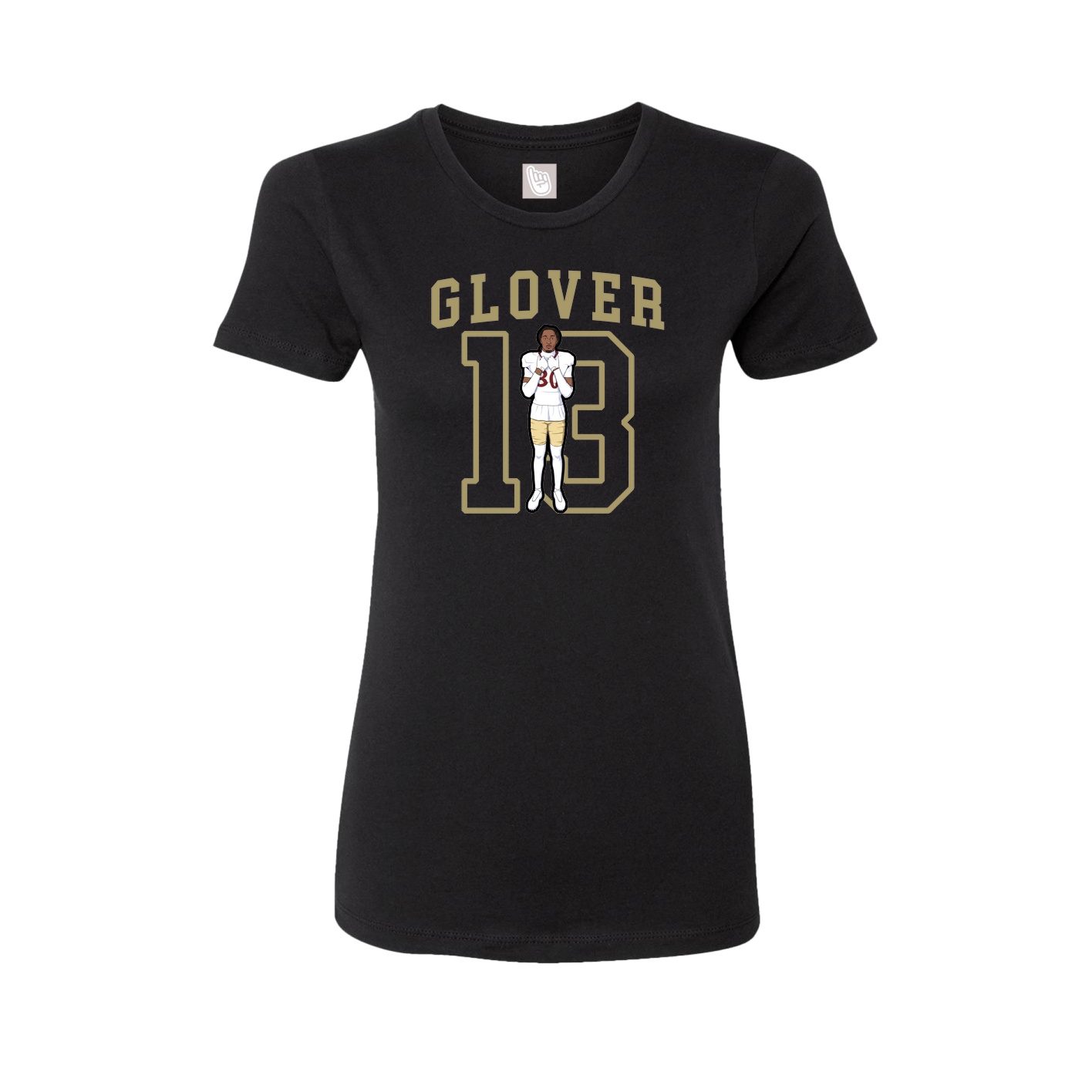 Fitted Women's Tee — Shirsey in Black
