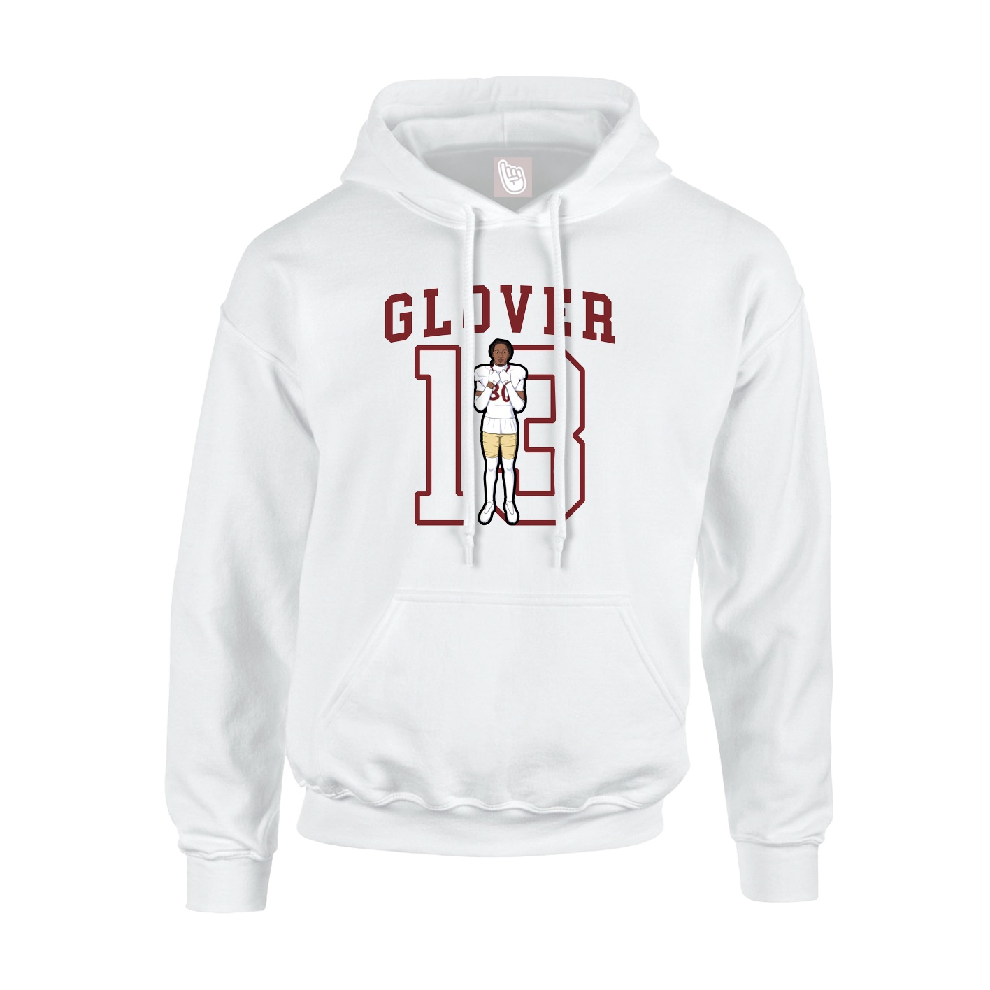 Youth Hoodie — Shirsey in White