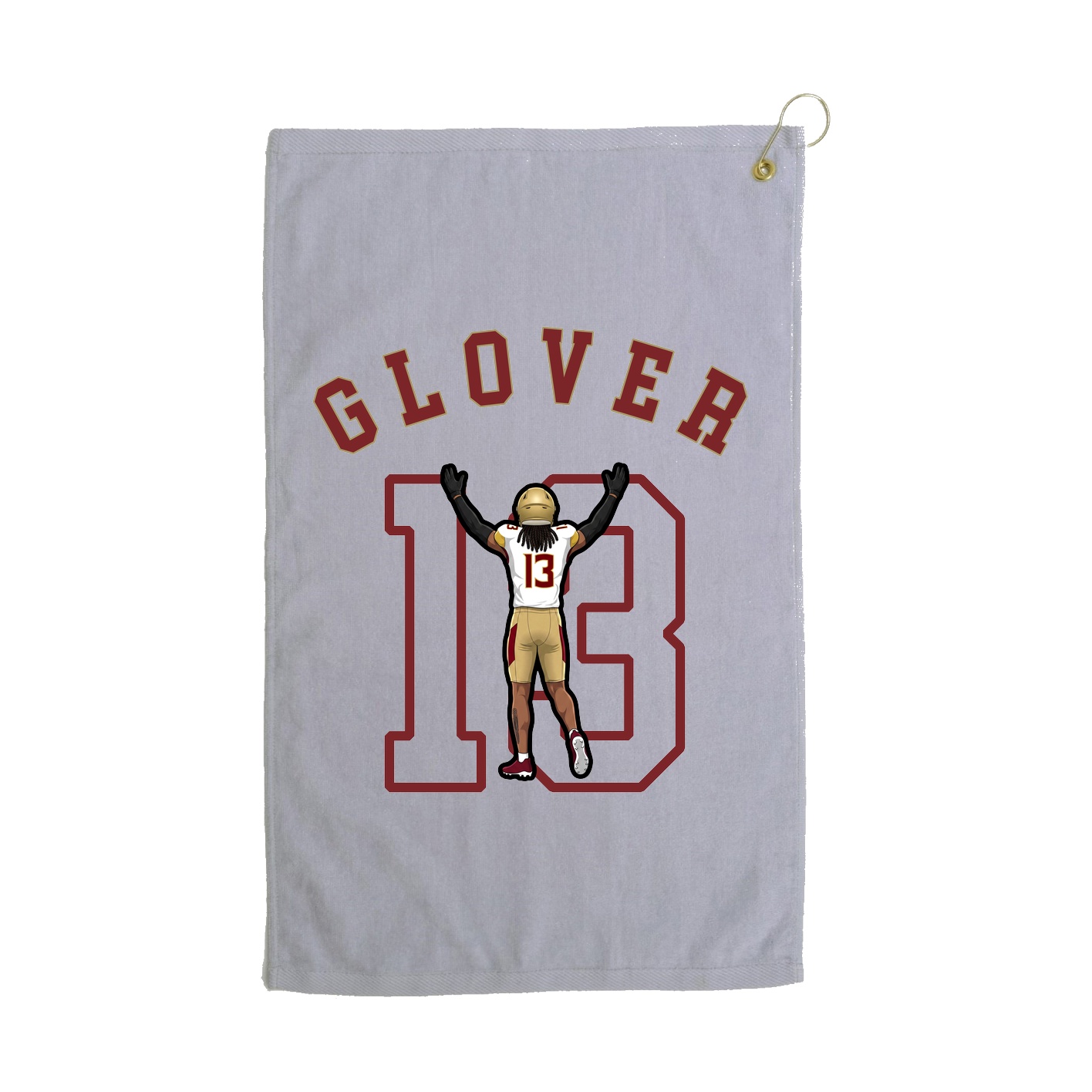 Golf Towel — Shirsey Arch in Grey