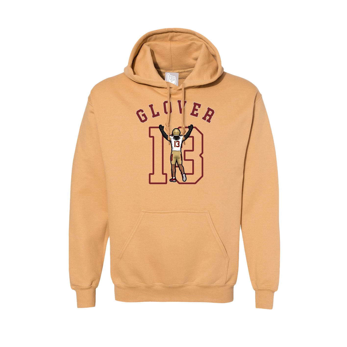Hoodie — Shirsey Arch in Vegas Gold