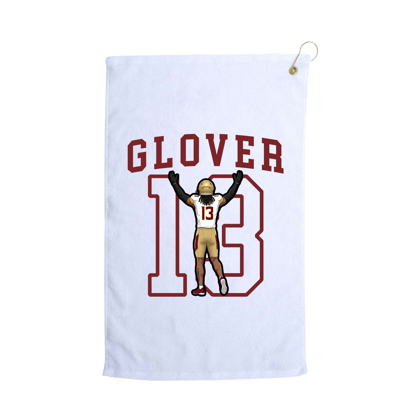 Golf Towel — Shirsey in White