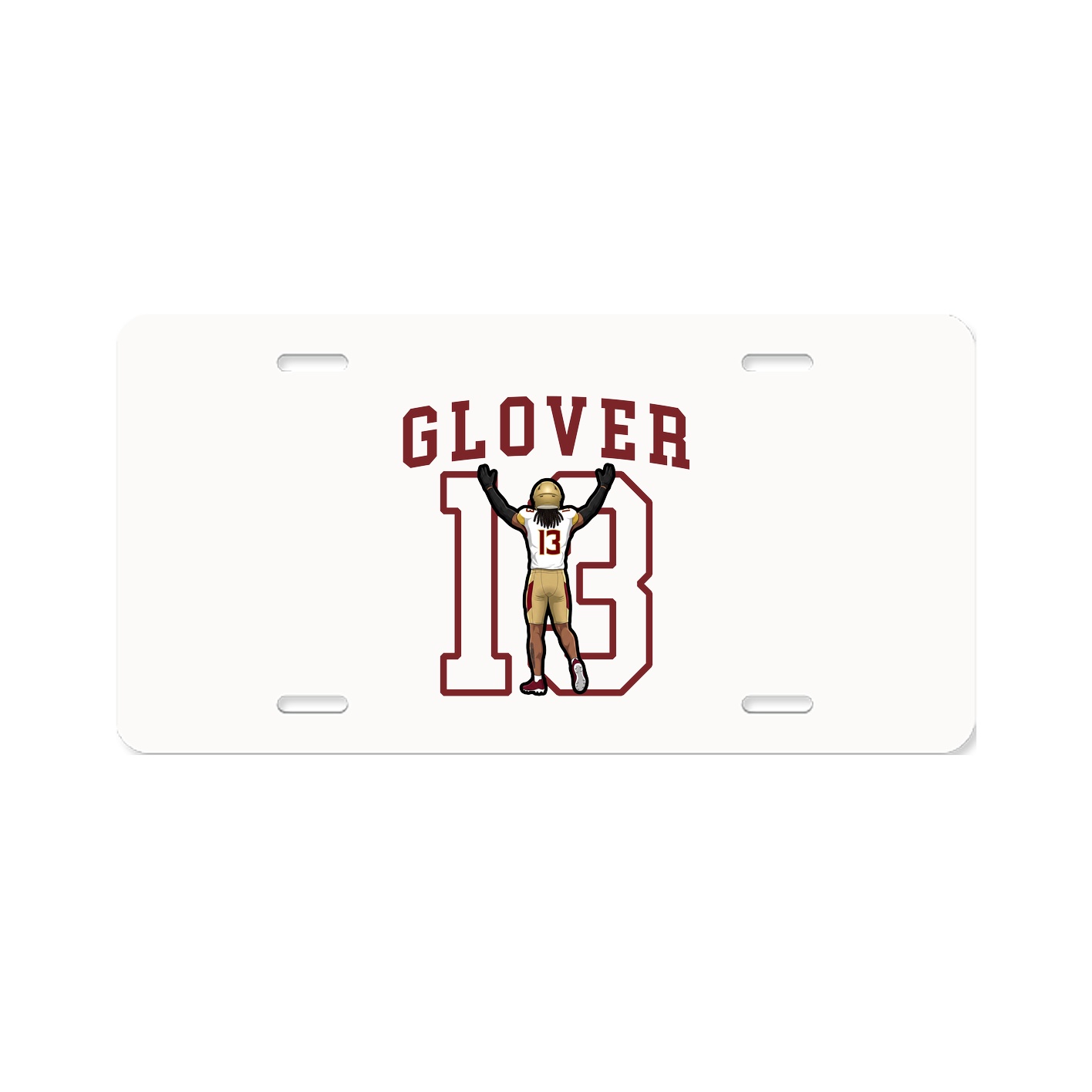 License Plate — Shirsey in Classic
