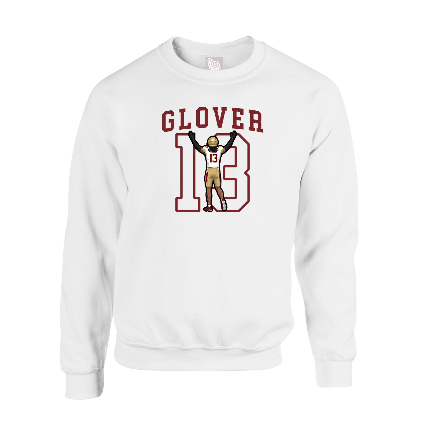 Fleece Crew — Shirsey in White