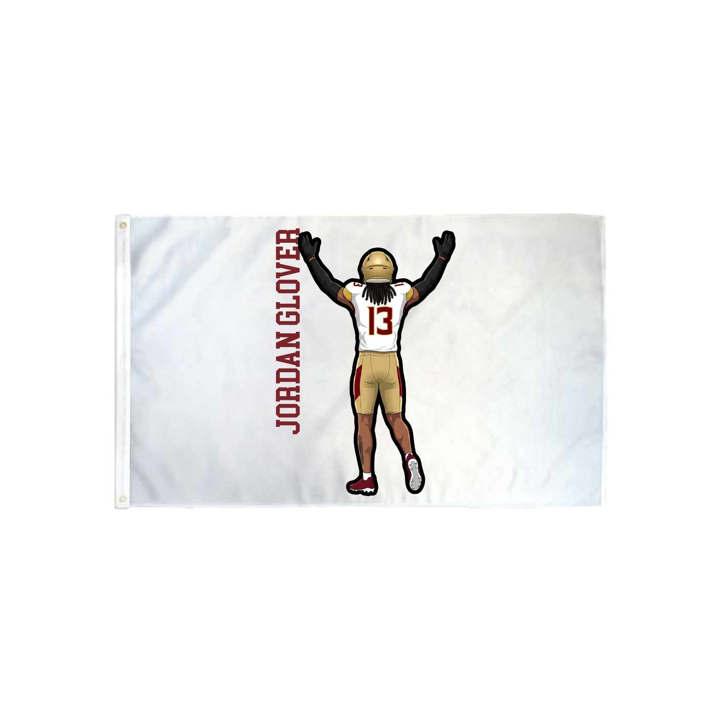 3x5 Flag — Name Vertical in Classic