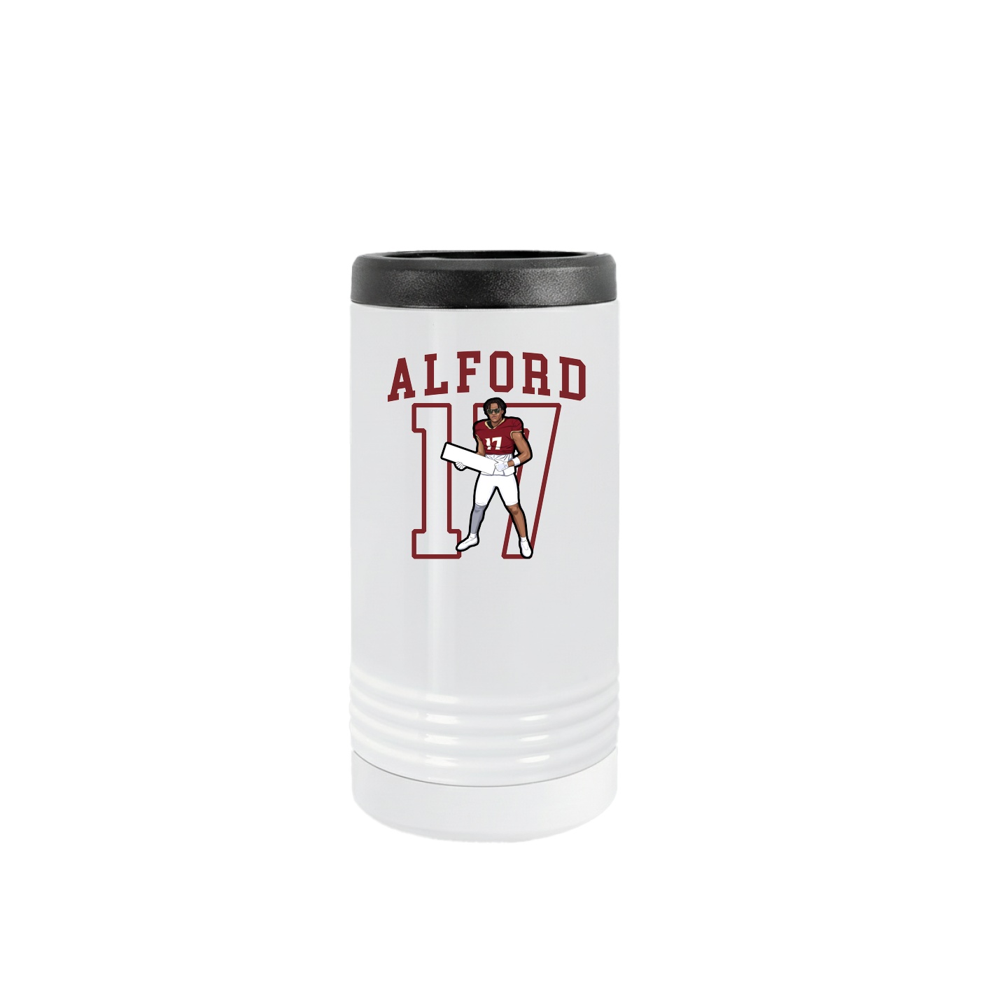 Slim Beverage Holder — Shirsey in White