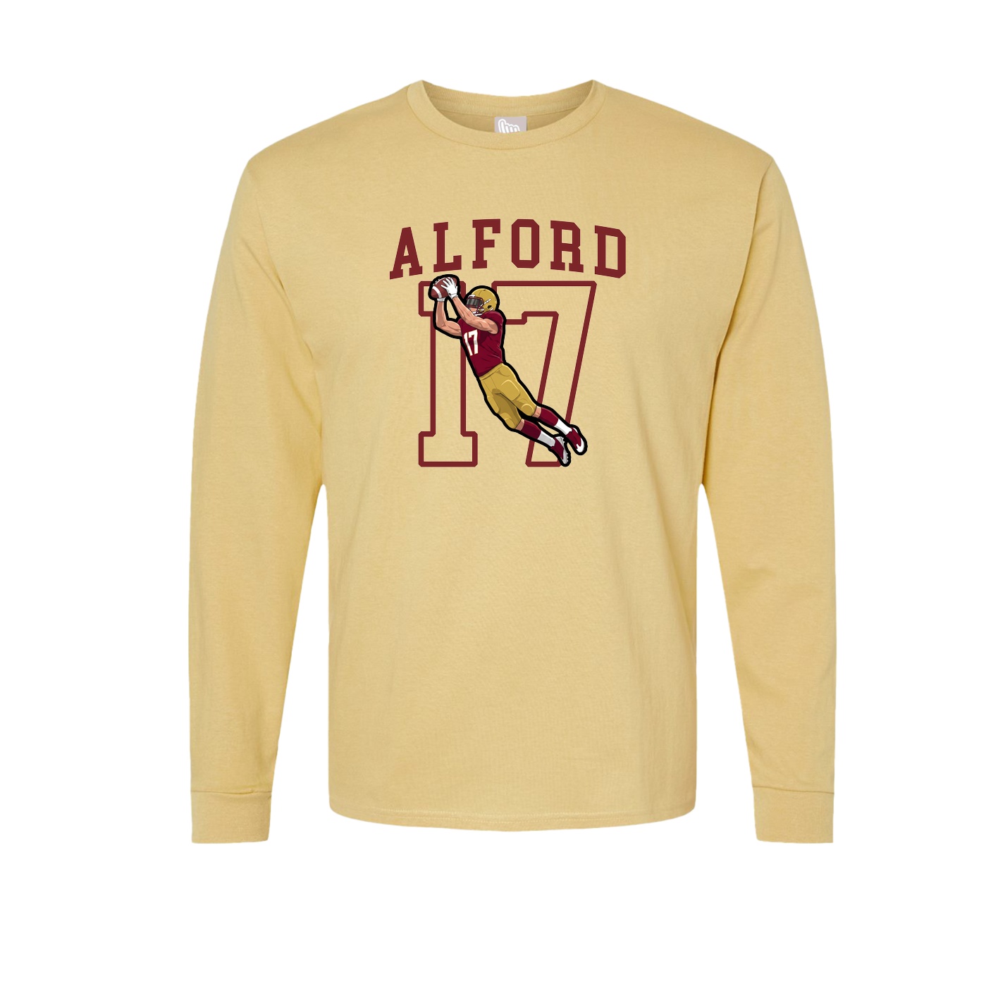 Long Sleeve Tee — Shirsey in Vegas Gold