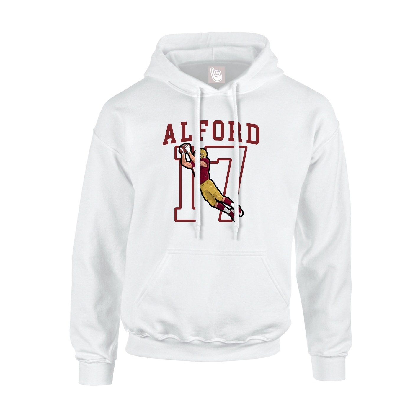 Youth Hoodie — Shirsey in White