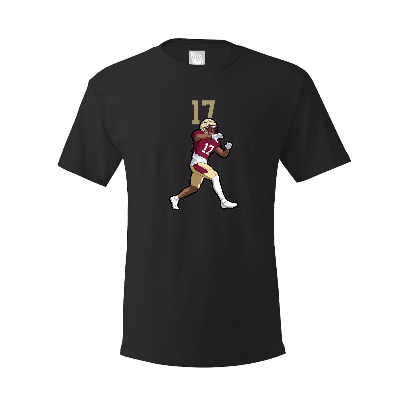 Tee — Number Top in Black