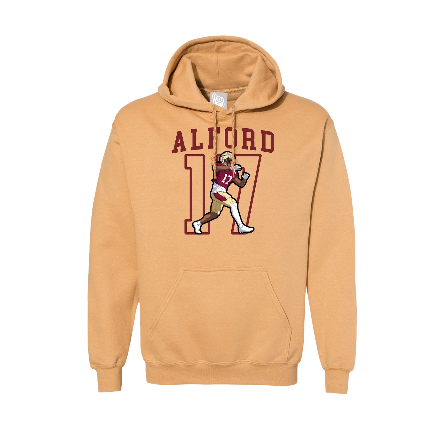 Hoodie — Shirsey in Vegas Gold