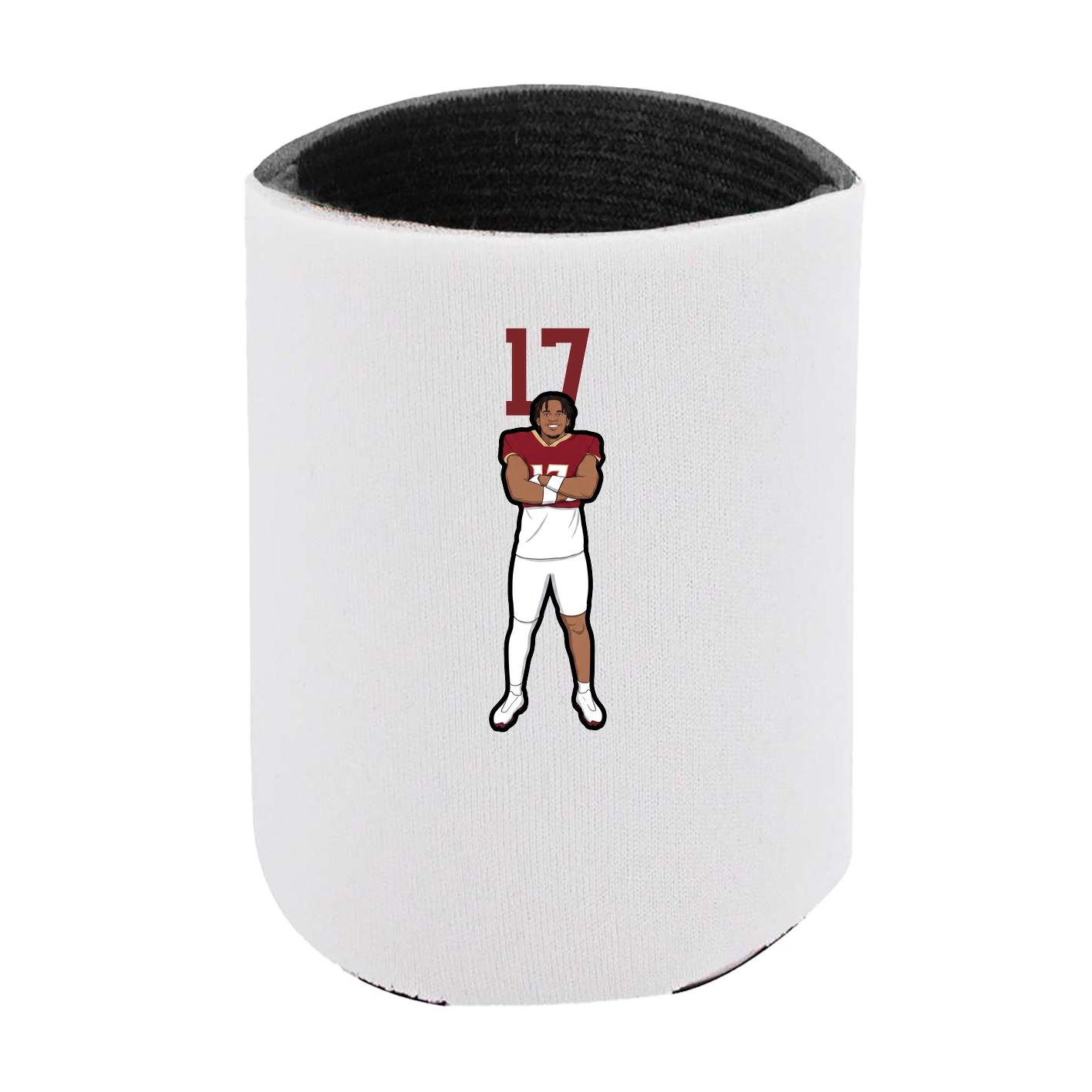 Can Holder — Number Top in White