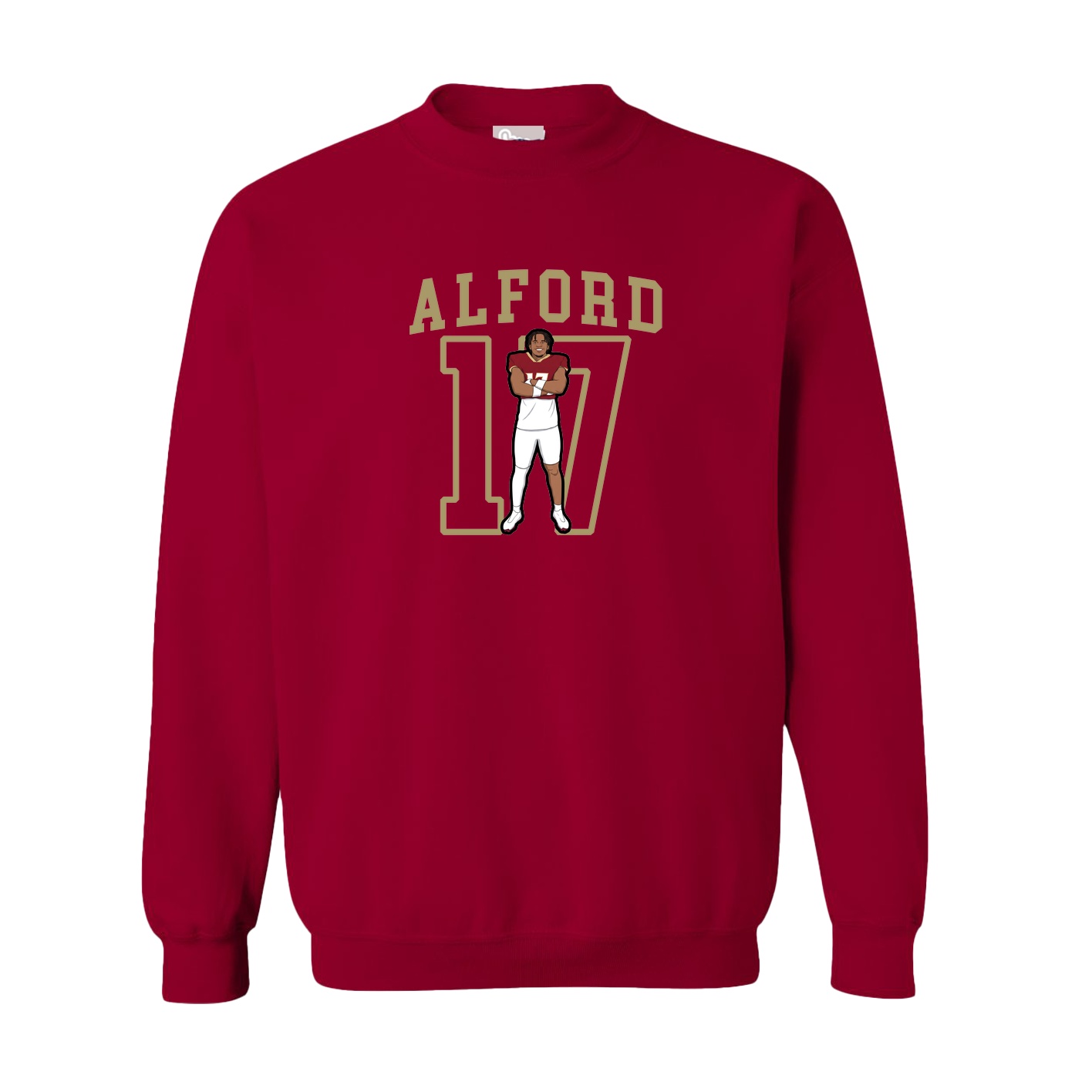 Fleece Crew — Shirsey in Cardinal