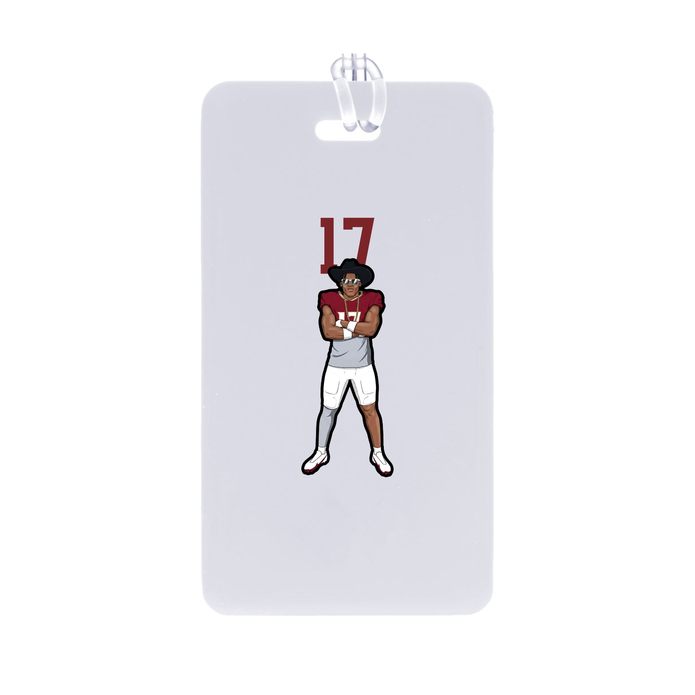 Bag Tag — Number Top in Classic