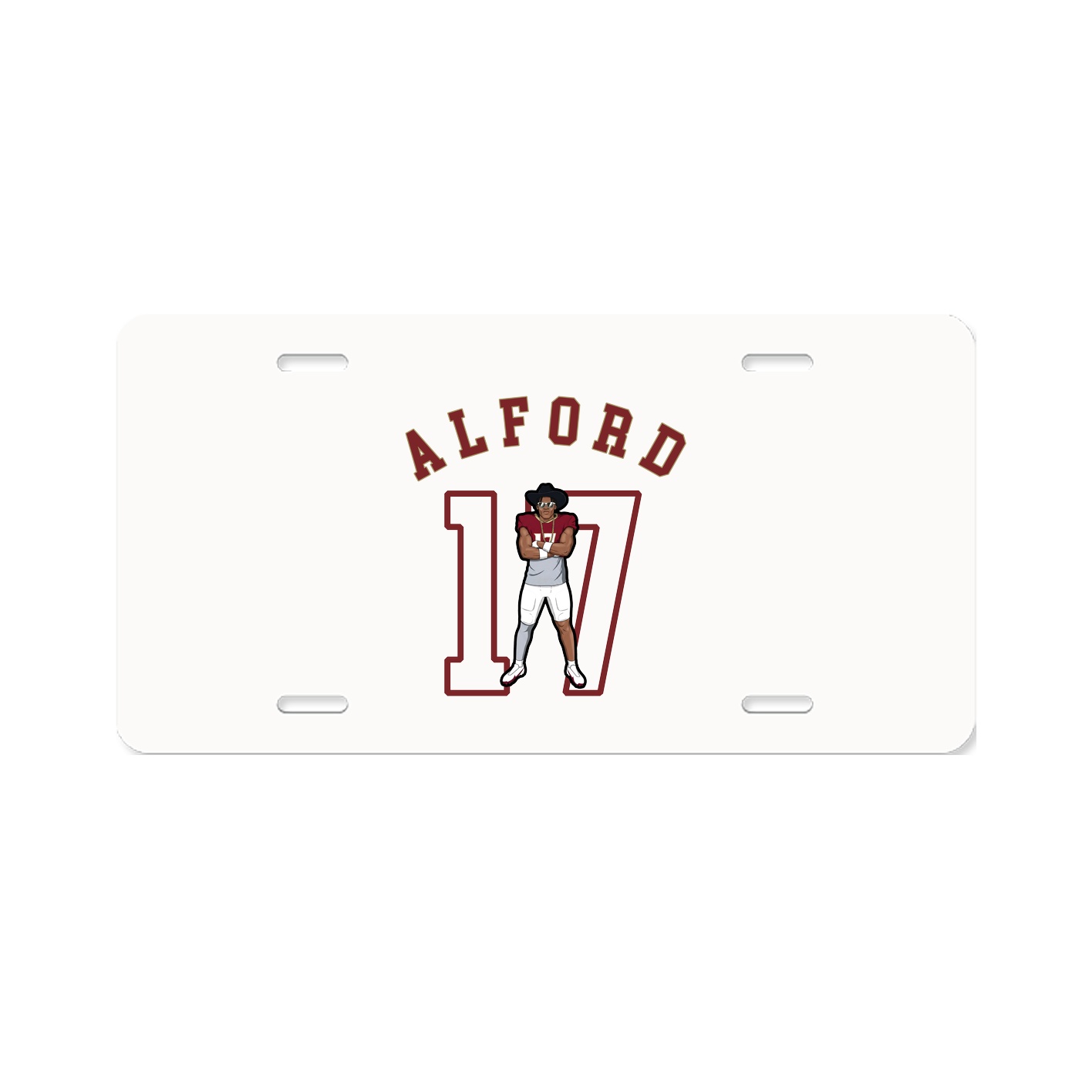 License Plate — Shirsey Arch in Classic